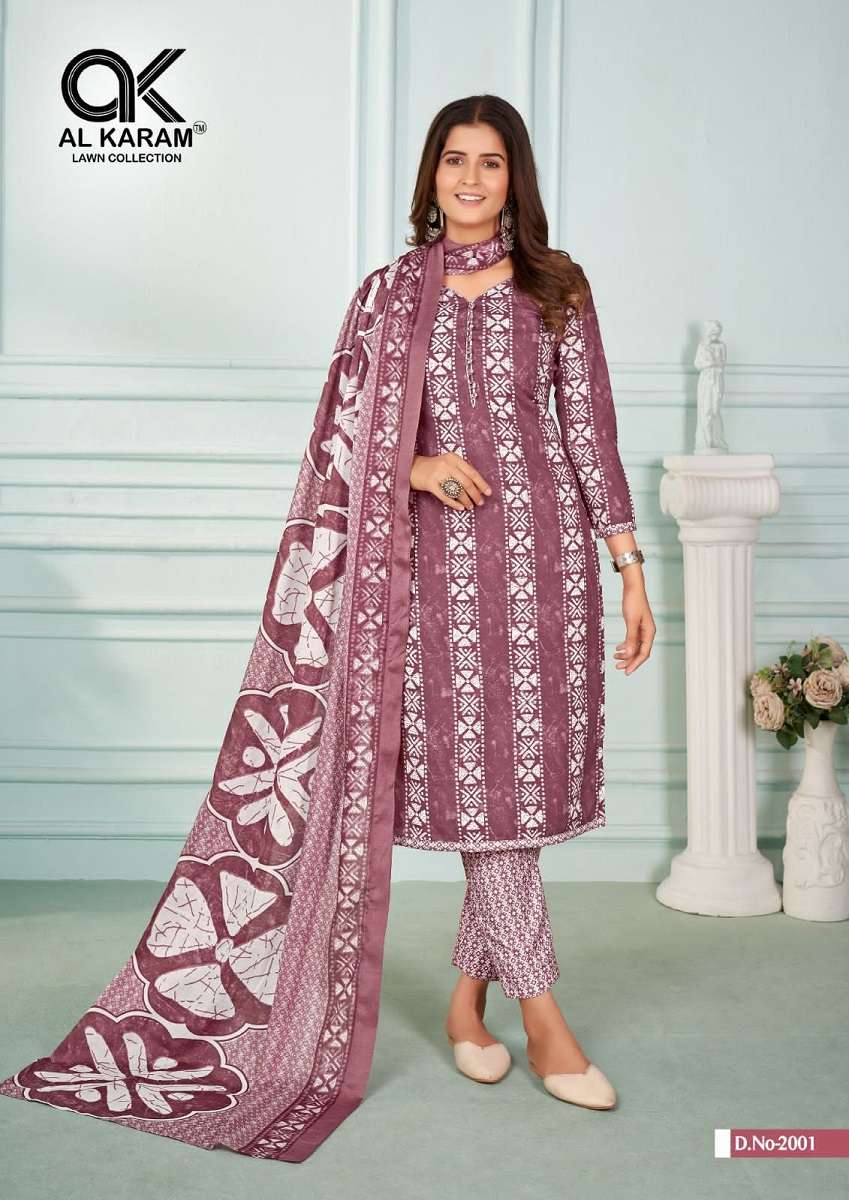Al Karam Sahiba Vol-2 – Dress Material - Wholesale Catalog