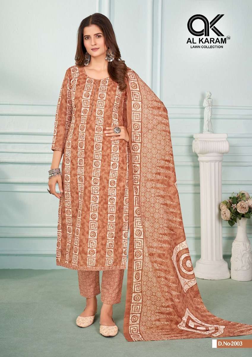 Al Karam Sahiba Vol-2 – Dress Material - Wholesale Catalog