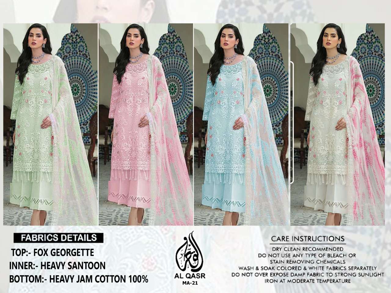 AL-QASR PAKISTANI SUITS IN READYMADE Wholesale catalog