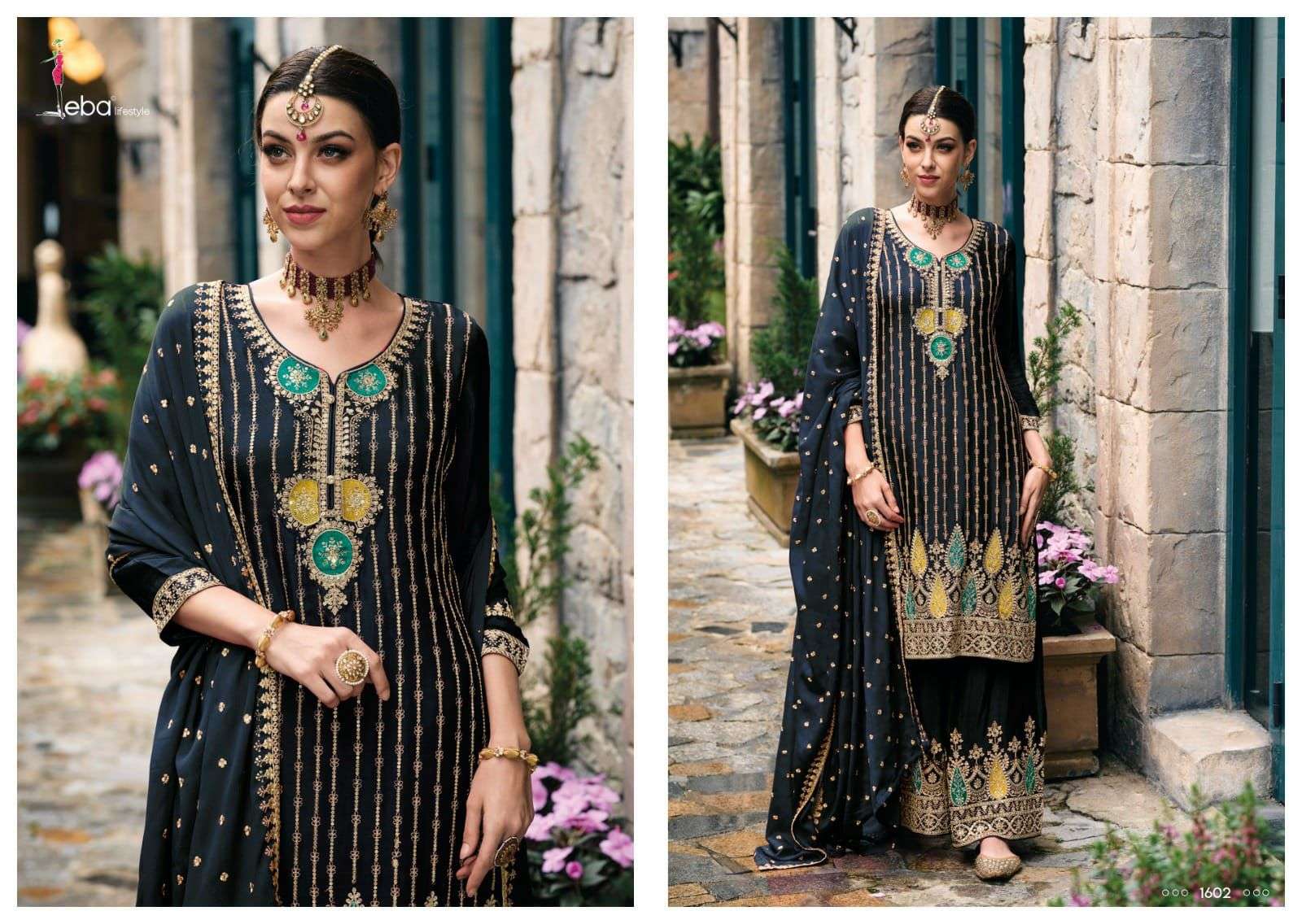 ALKA Chinon Salwar Kameez Wholesale catalog