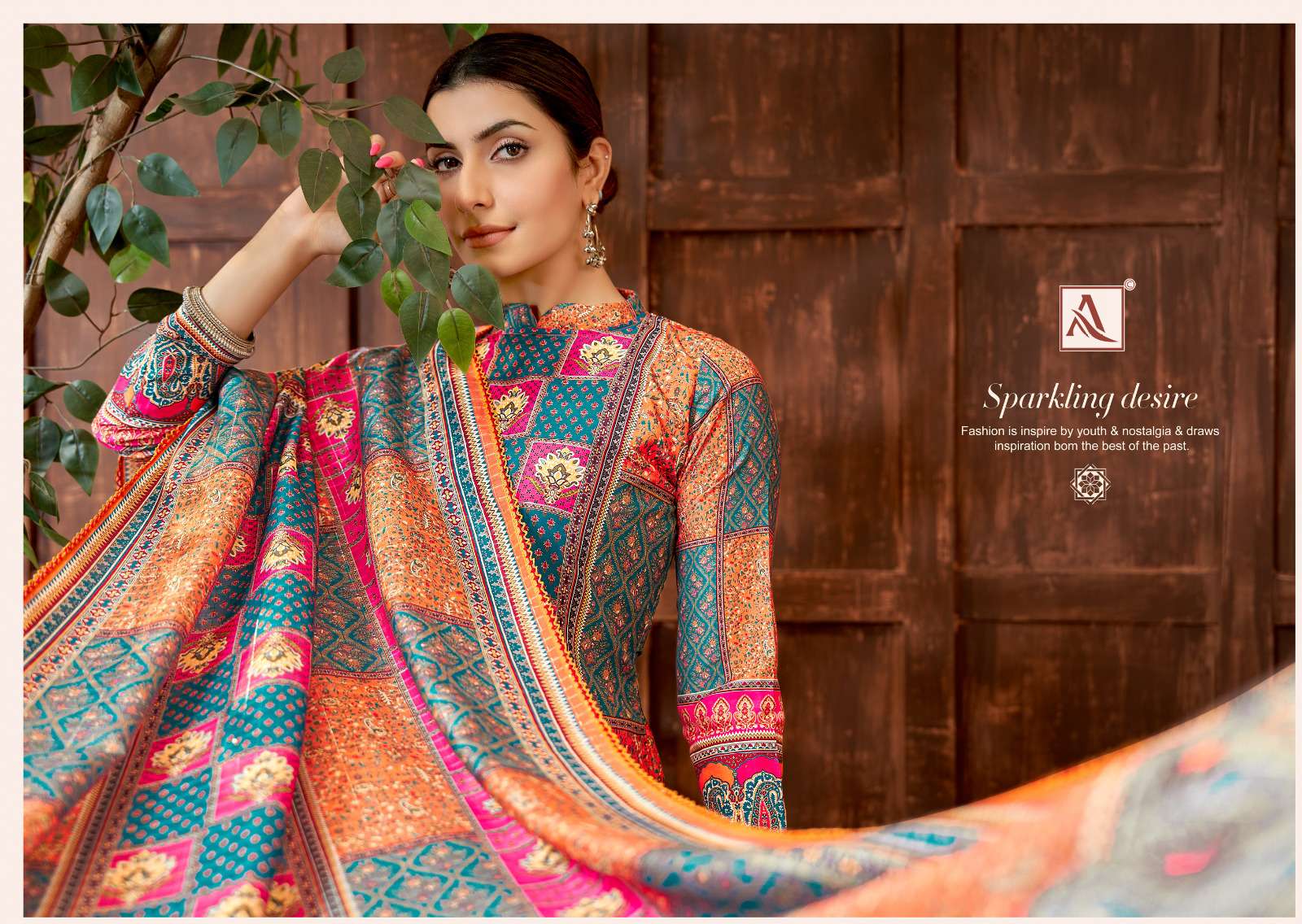  Alok Suit BELLA EDITION 3 Maslin Designer Dress Wholesale catalog