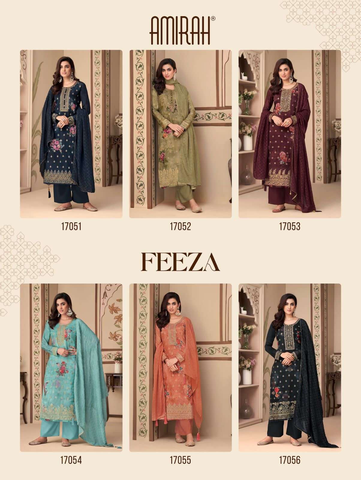 AMIRAH FANTASTIC FEEZA Salwar kameez Wholesale catalog