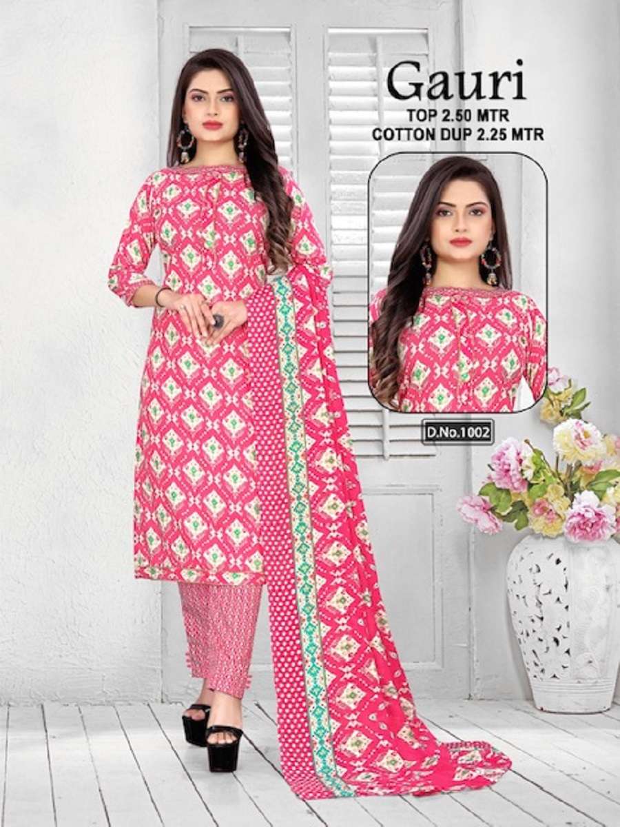 Amit Gauri Vol-1 - Dress Material  - Wholesale Catalog 