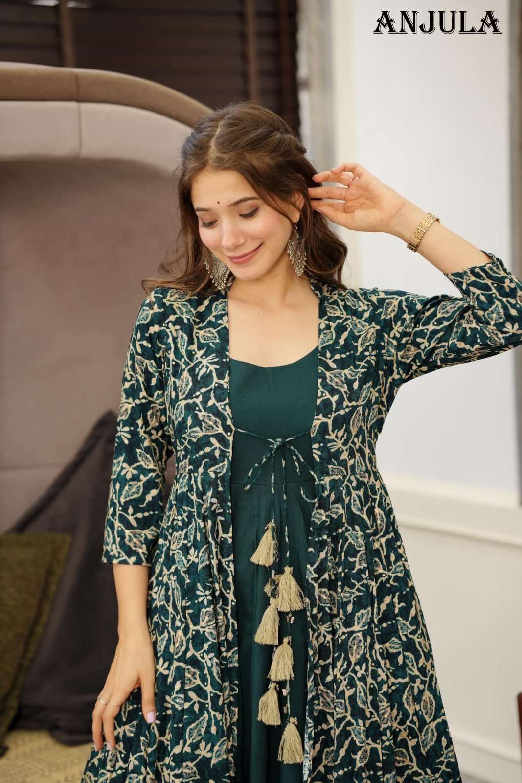  ANJULA VOL-2  D - ANJU52 Kurti Wholesale catalog