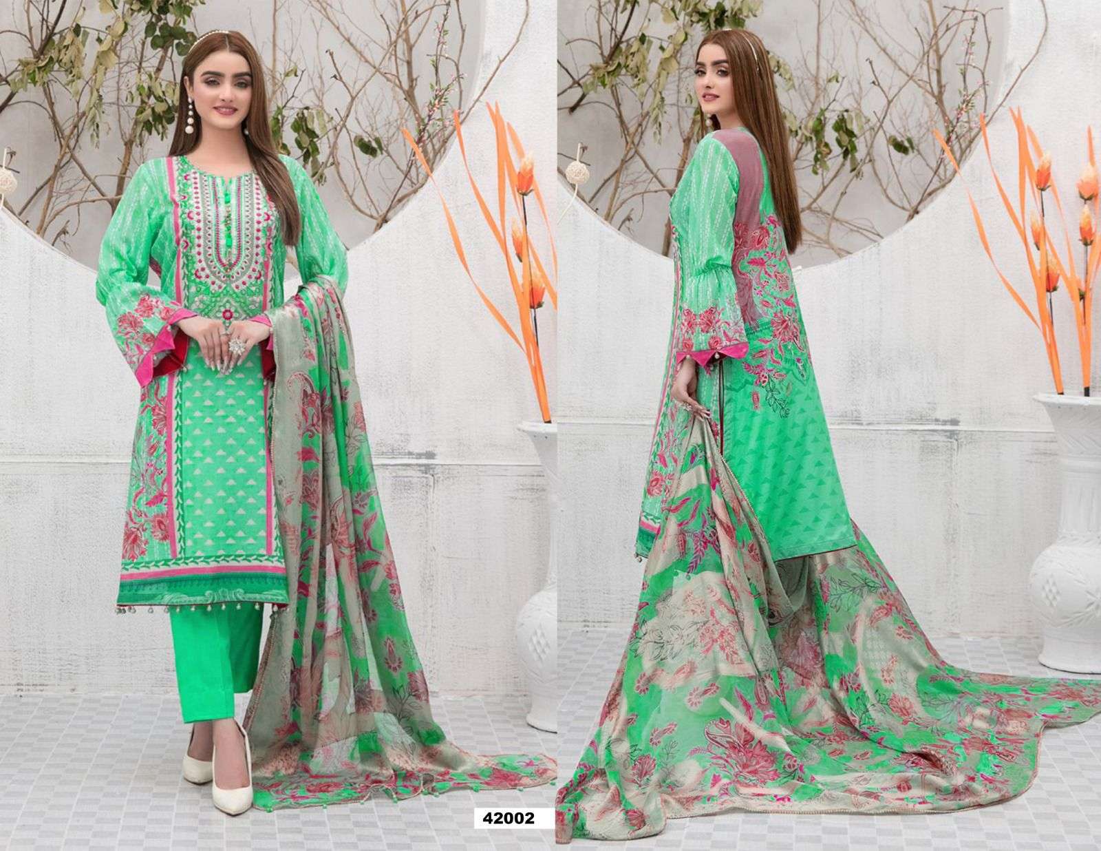 APANA COTTON RAZIA SULTAN vol-42 Salwar Kameez Wholesale catalog