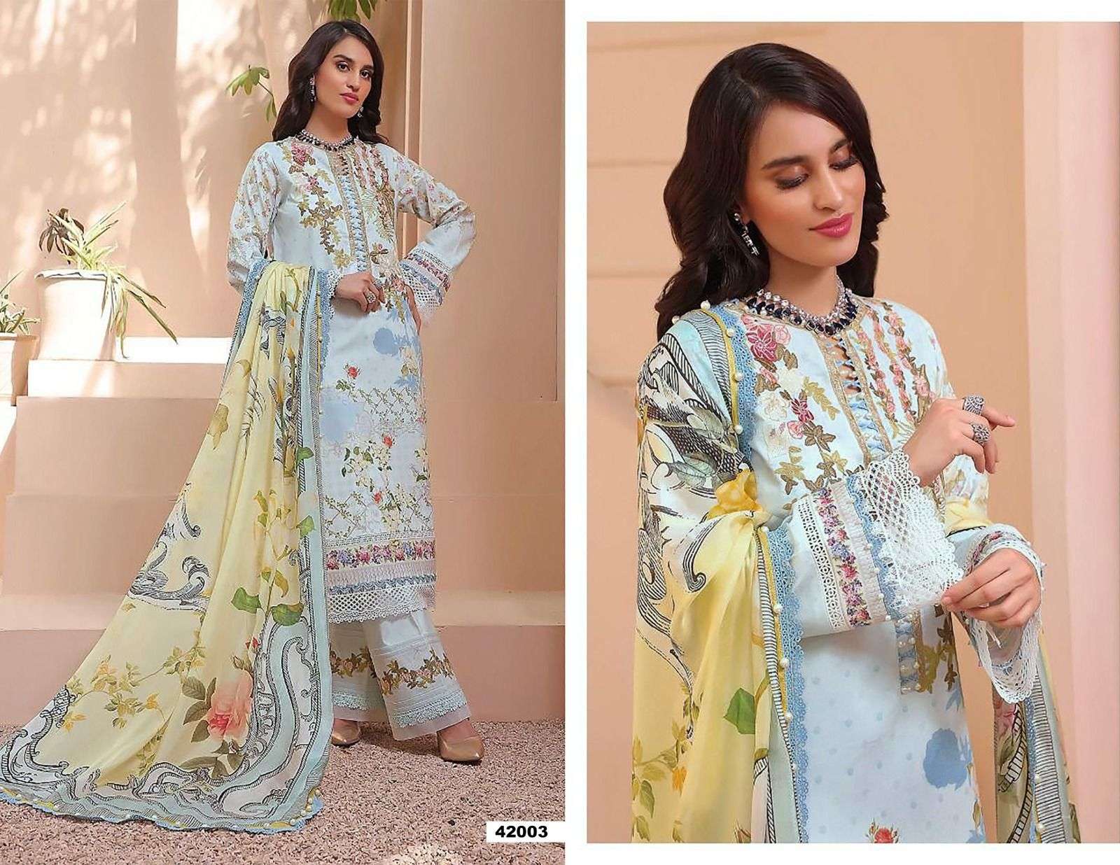 APANA COTTON RAZIA SULTAN vol-42 Salwar Kameez Wholesale catalog