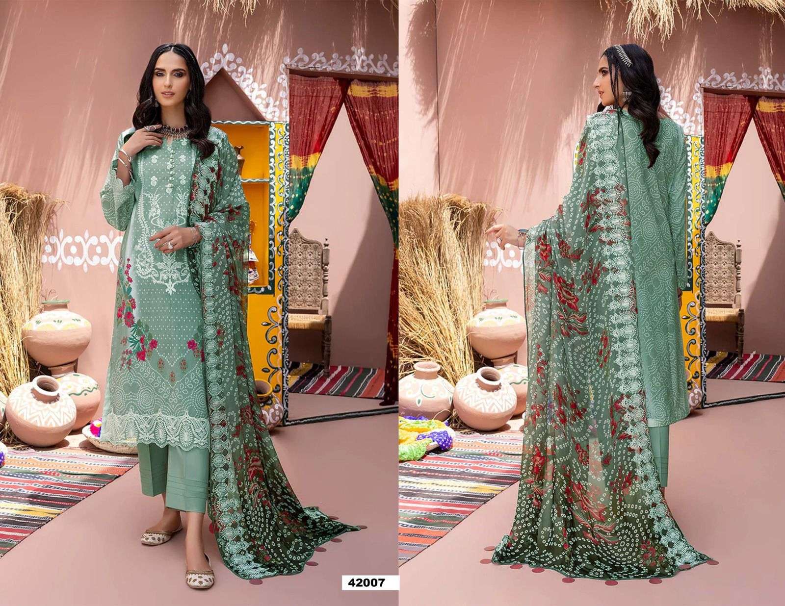 APANA COTTON RAZIA SULTAN vol-42 Salwar Kameez Wholesale catalog