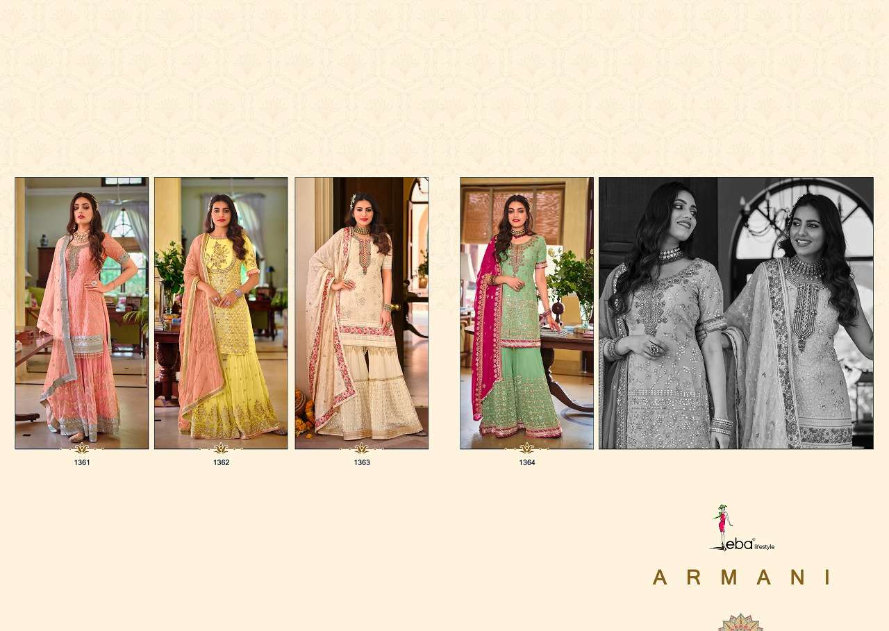 ARMANI georgette  Kurti Wholesale catalog