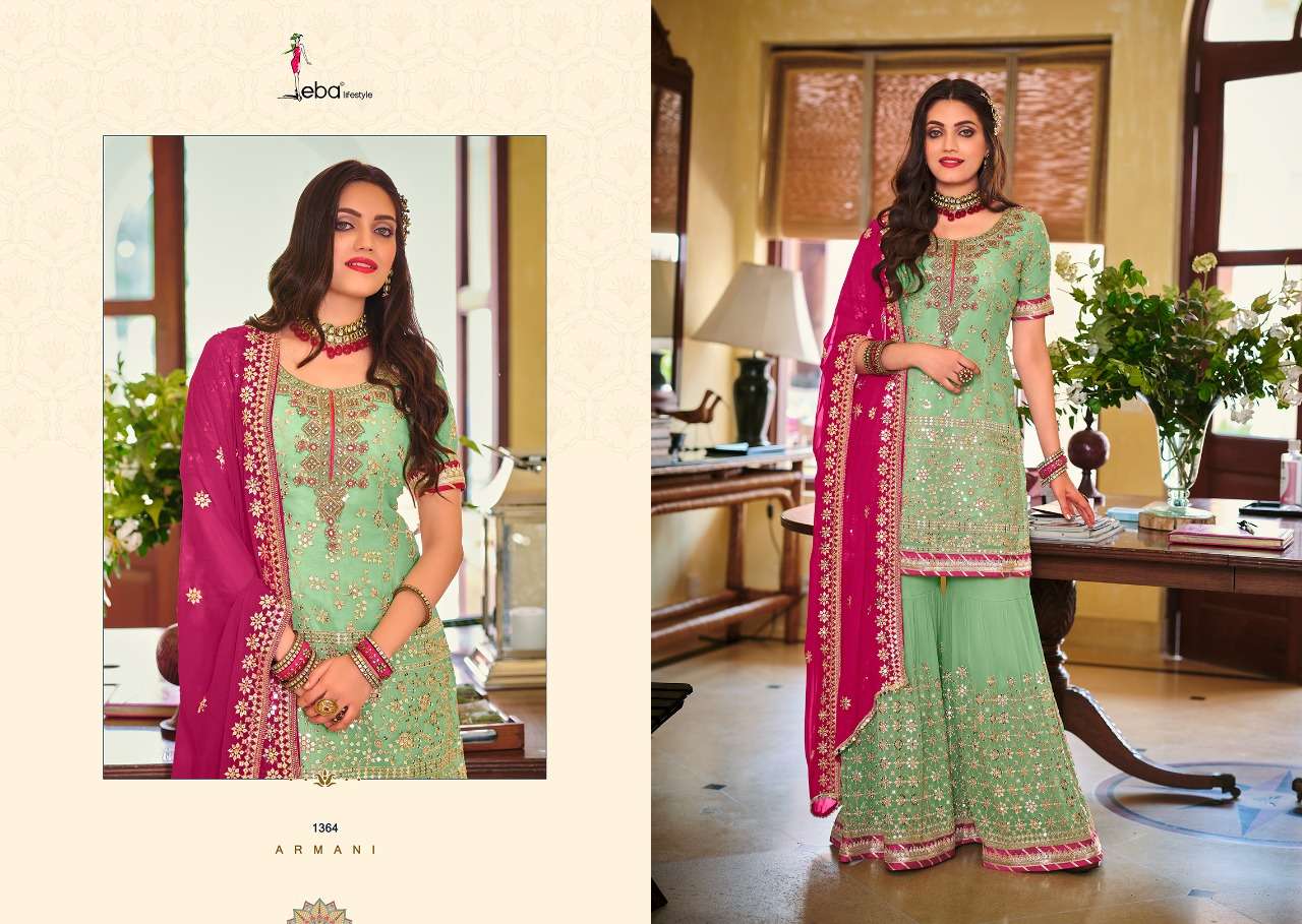 ARMANI georgette  Kurti Wholesale catalog