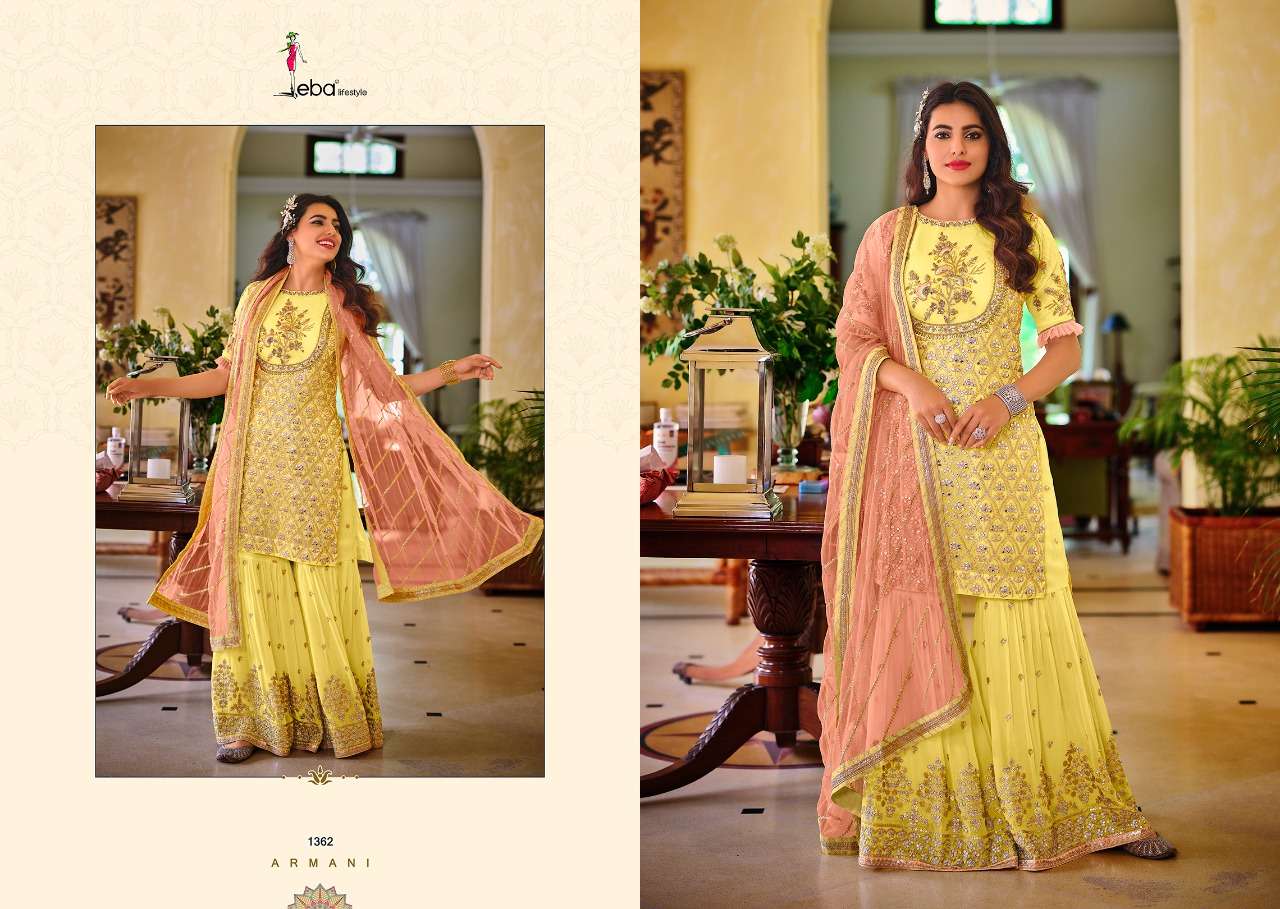 ARMANI georgette  Kurti Wholesale catalog