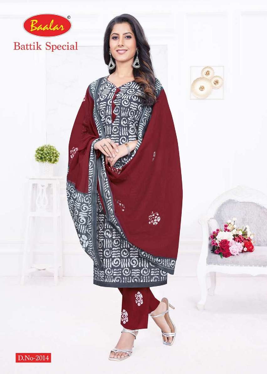 Baalar Battik Special Pent Vol-2 – Kurti Pant With Dupatta - Wholesale Catalog