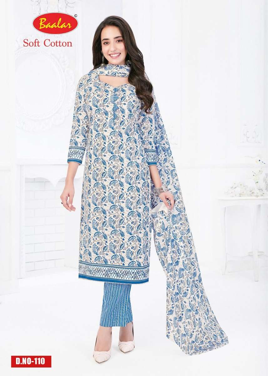 Baalar Soft Cotton Karachi – Dress Material - Wholesale Catalog