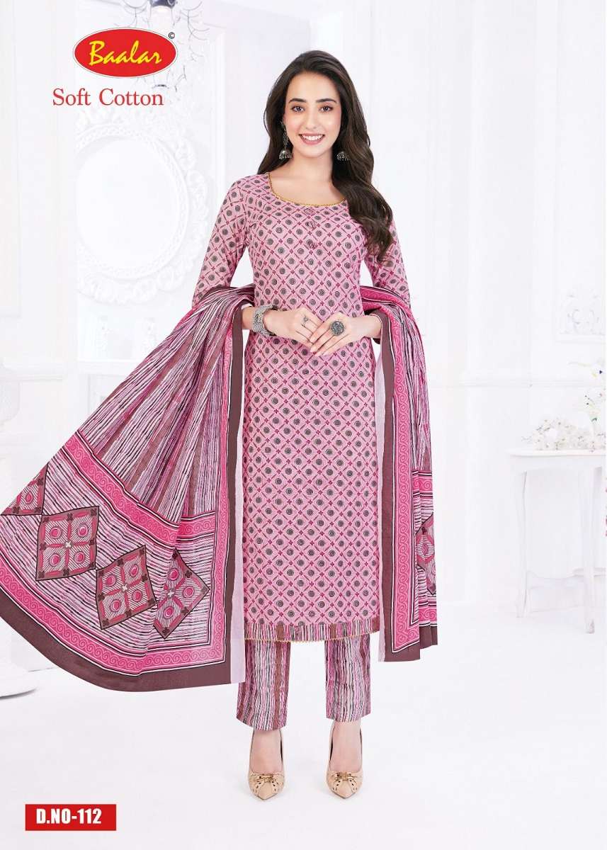 Baalar Soft Cotton Karachi – Dress Material - Wholesale Catalog