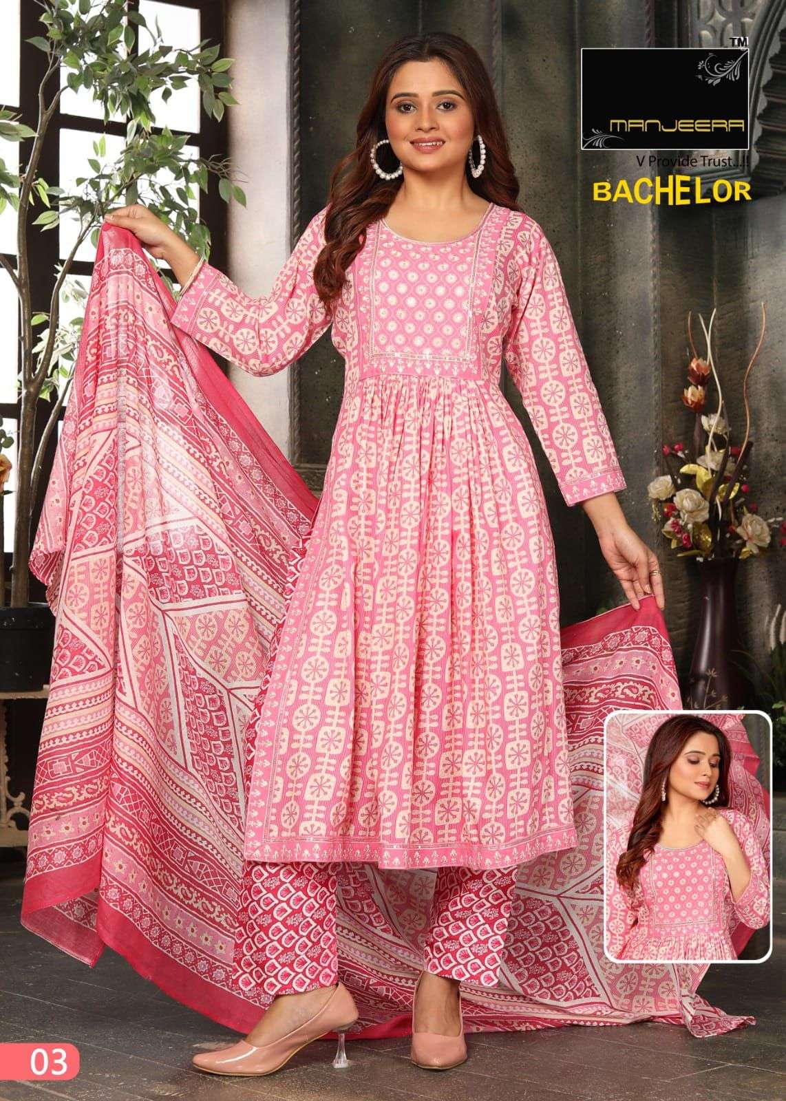 BACHELOR NAYRA CUT Kurti Wholesale catalog