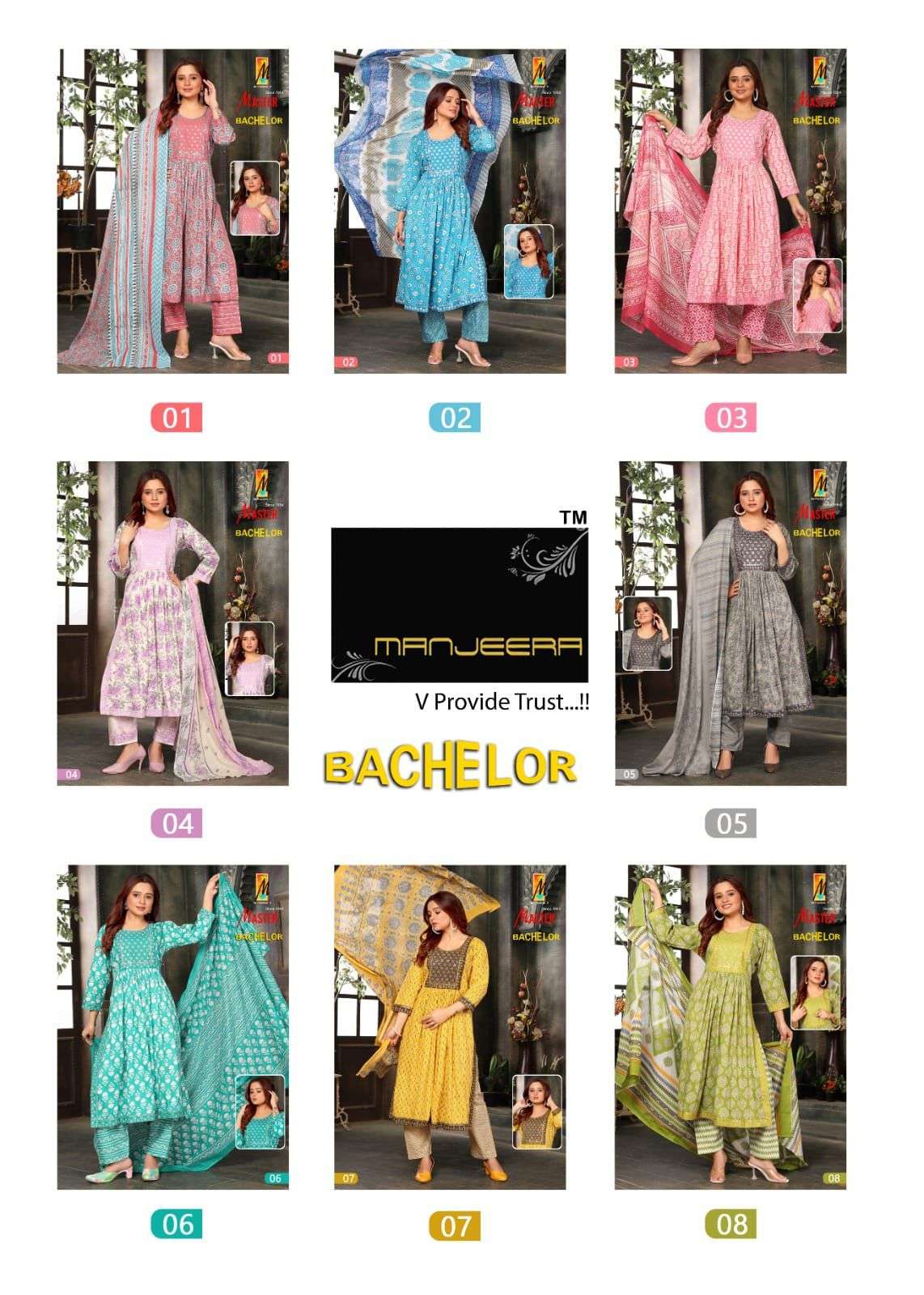 BACHELOR NAYRA CUT Kurti Wholesale catalog