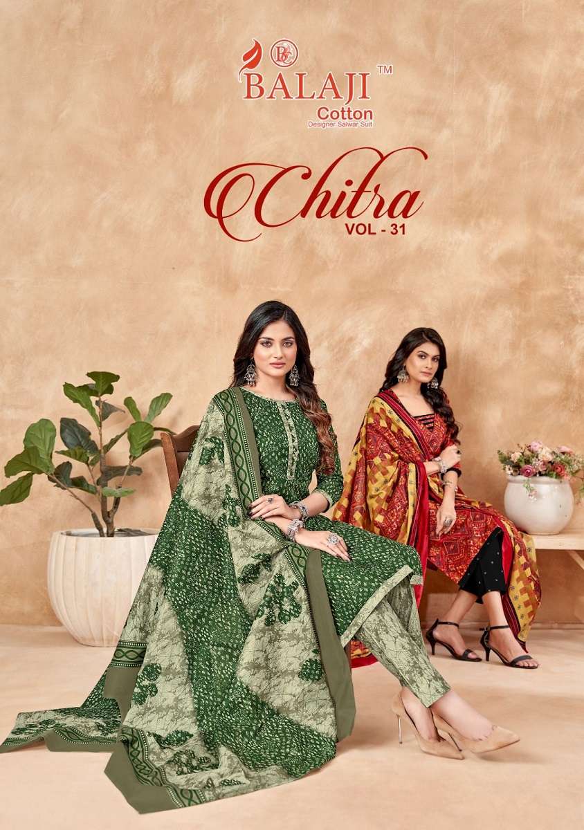 Balaji Chitra Vol-31-  Dress Material  - Wholesale Catalog