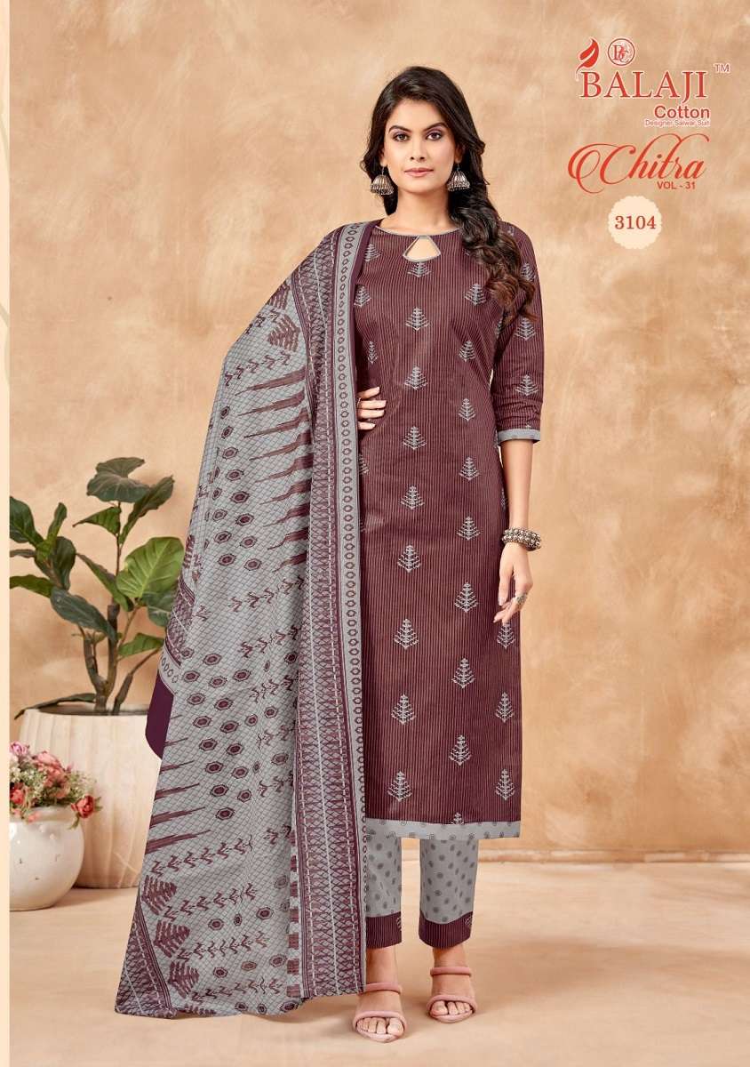 Balaji Chitra Vol-31-  Dress Material  - Wholesale Catalog