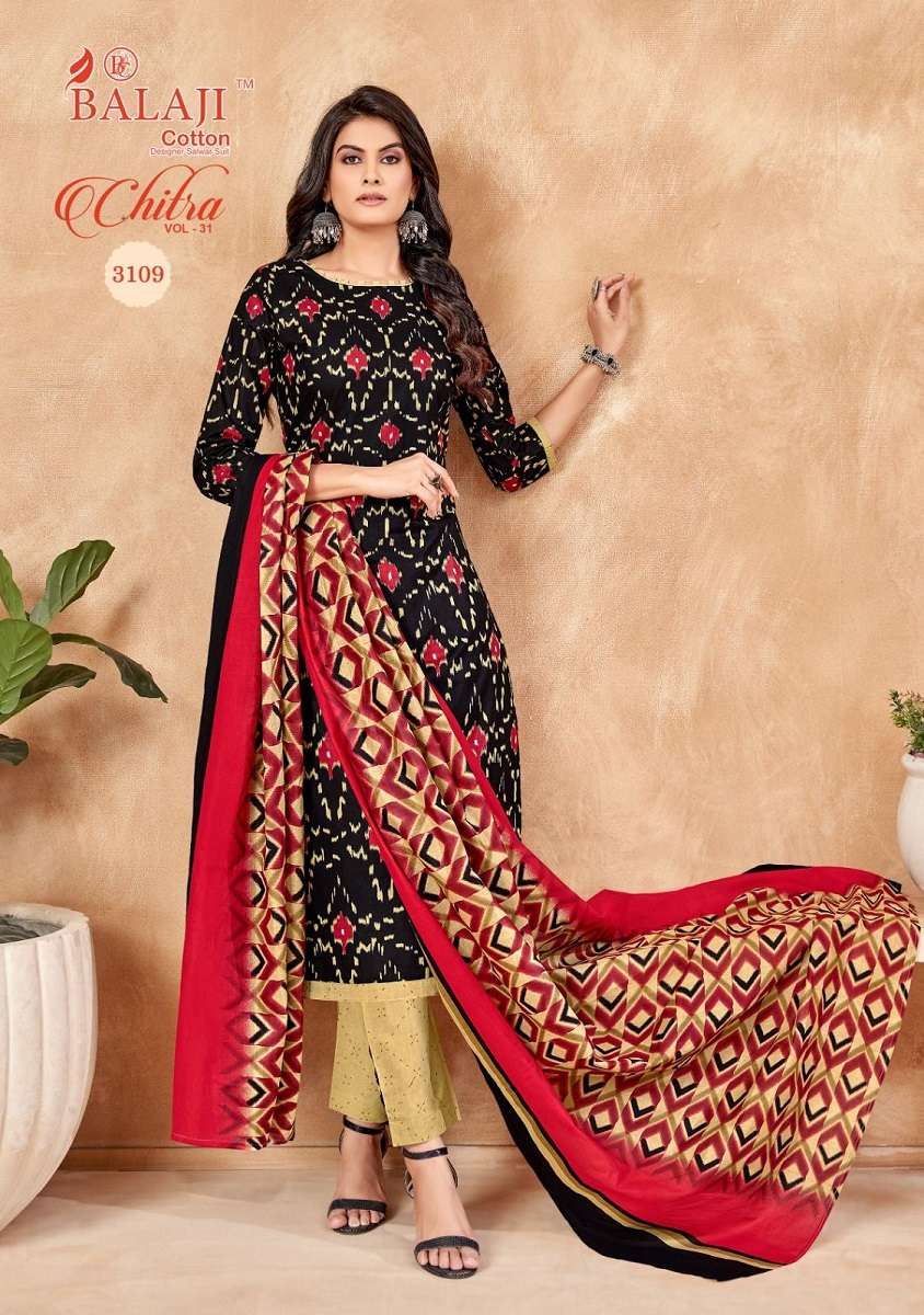 Balaji Chitra Vol-31-  Dress Material  - Wholesale Catalog