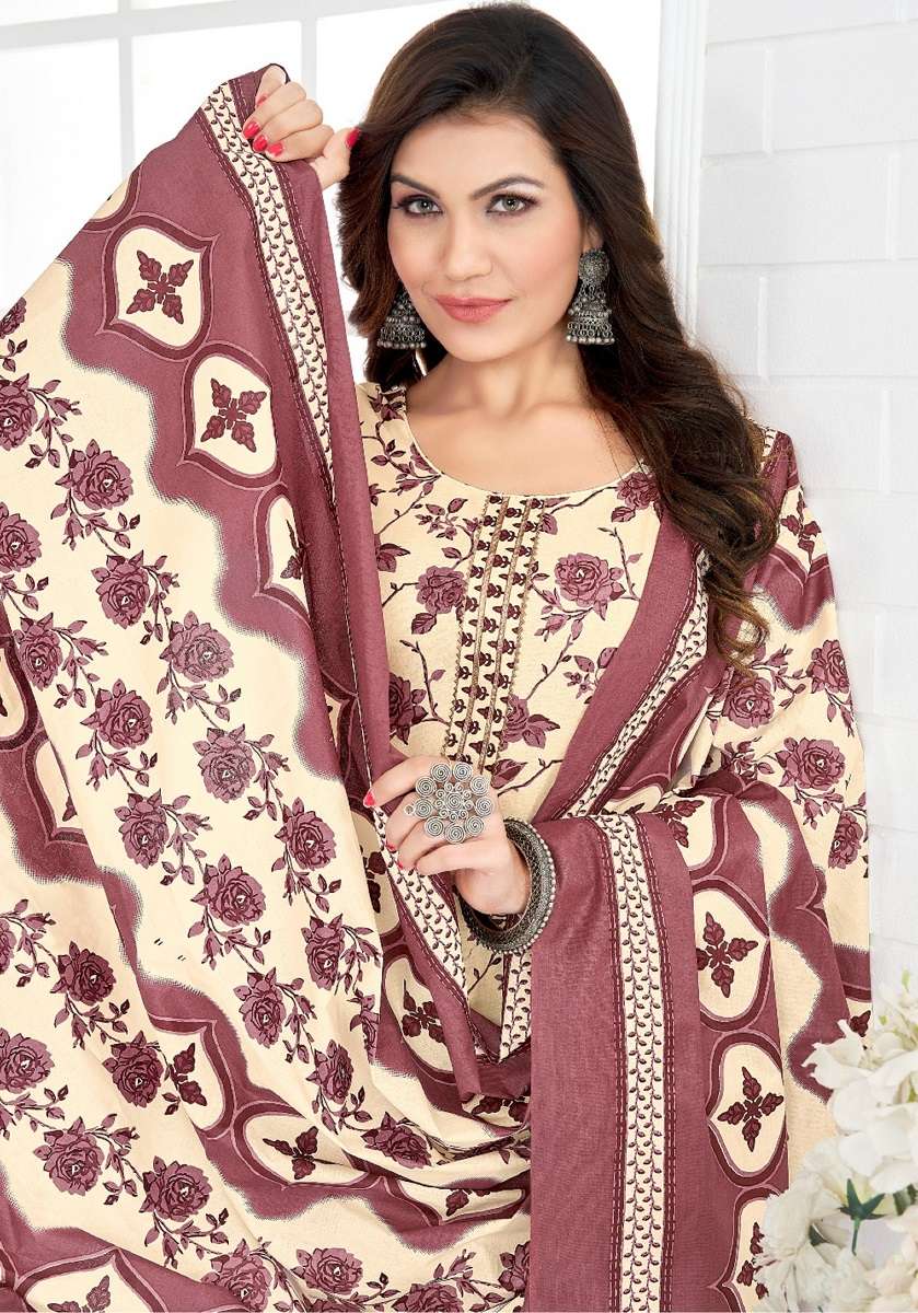 Balaji Jaipuri Vol-4 – Kurti Pant With Dupatta - Wholesale Catalog 