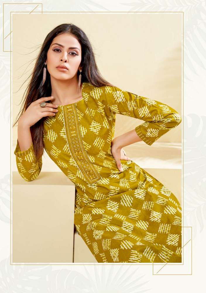 Balaji Naisha Vol-1 – Kurti With Pant - Wholesale Catalog