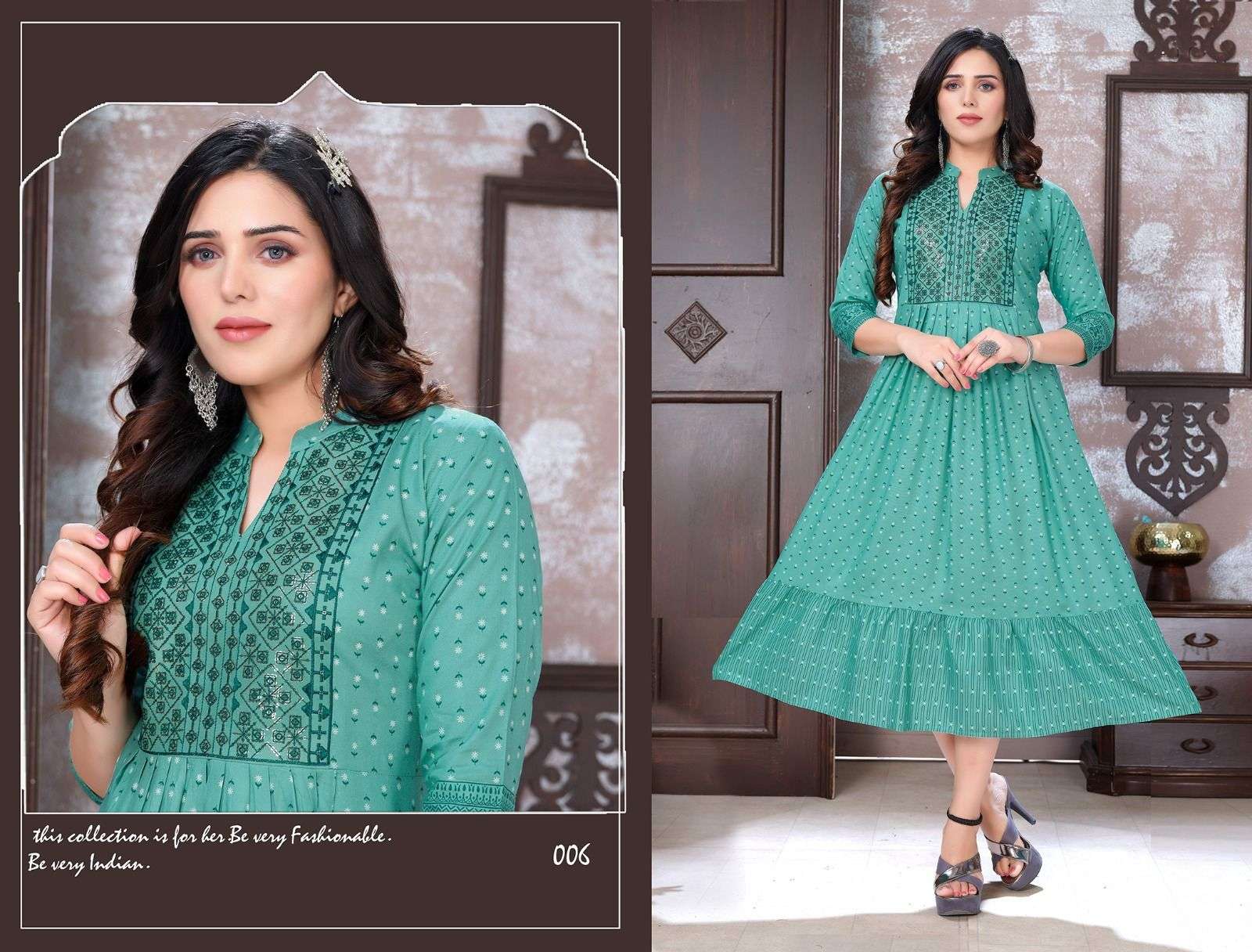 Beauty Queen 1st Eddition Rayon Kurti Wholesale catalog
