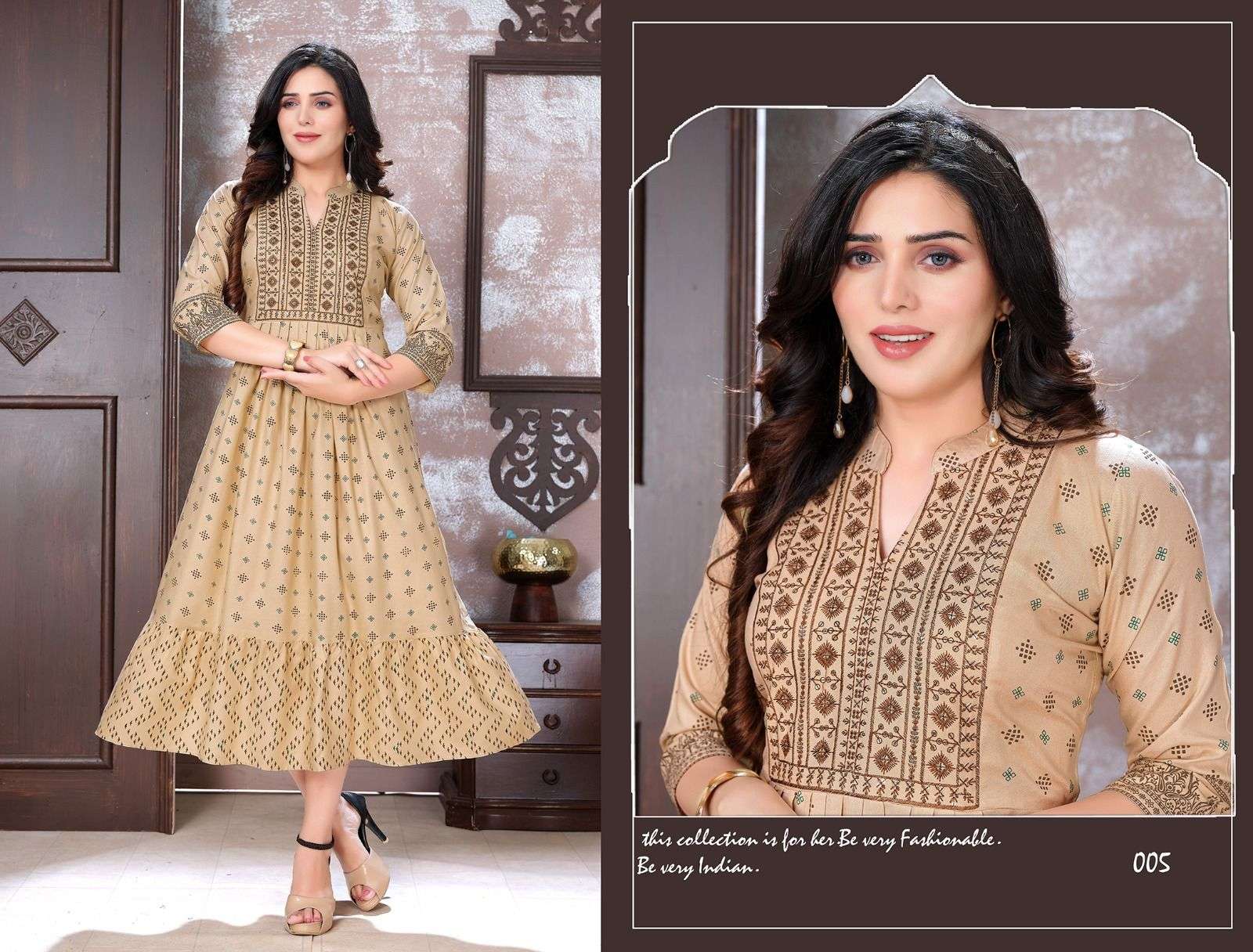 Beauty Queen 1st Eddition Rayon Kurti Wholesale catalog