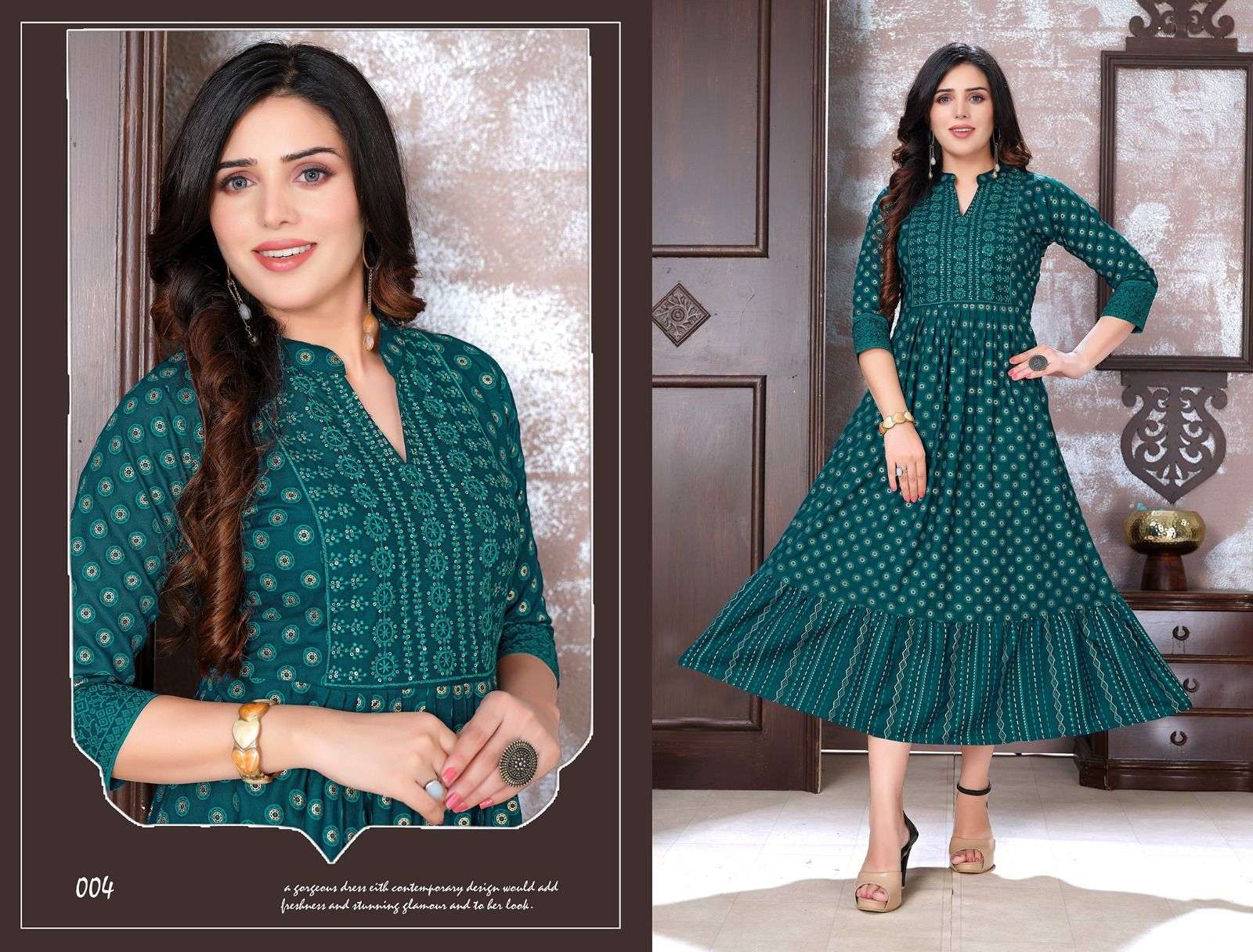Beauty Queen 1st Eddition Rayon Kurti Wholesale catalog