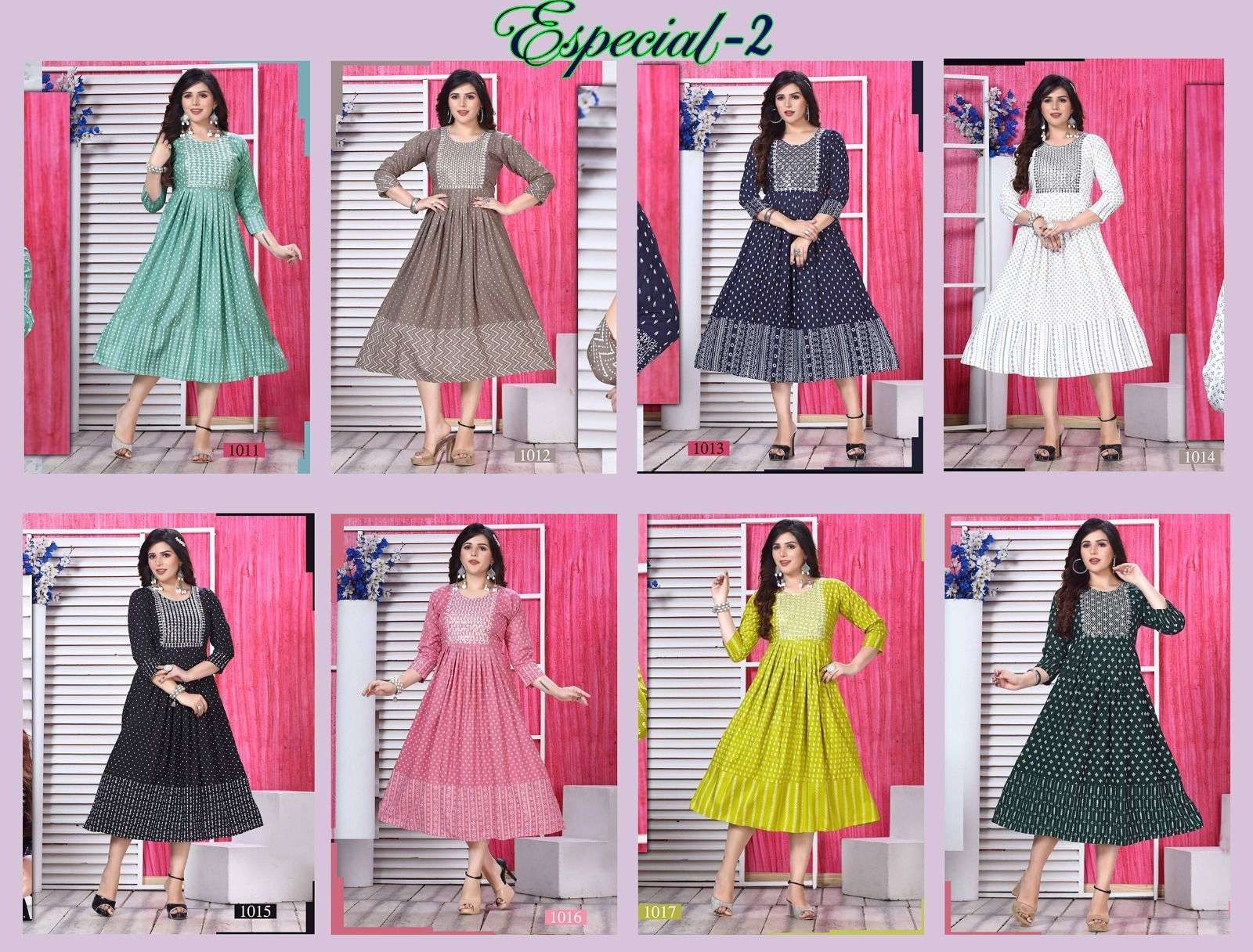BEAUTY QUEEN ESPECUAL-2 Kurti Wholesale catalog