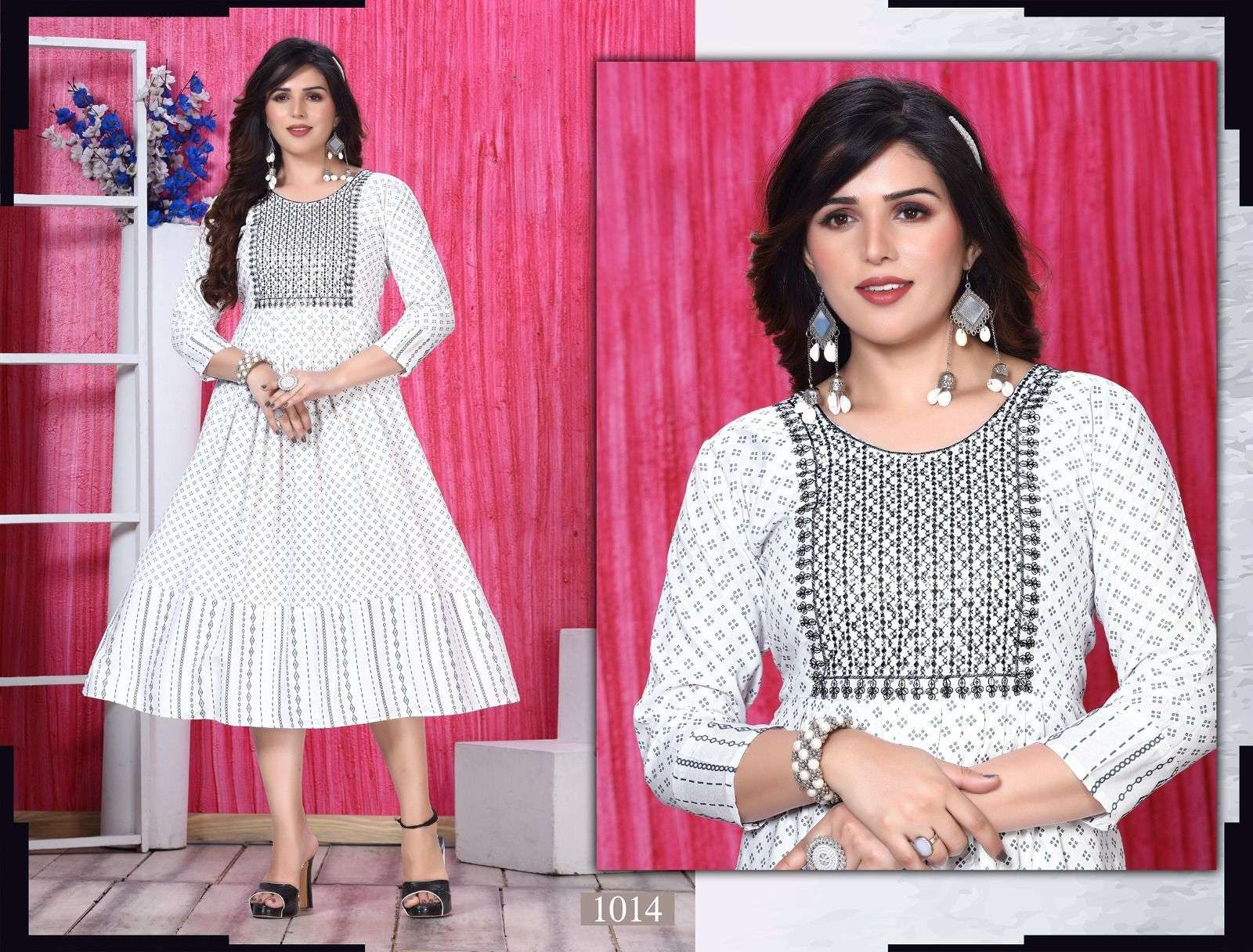 BEAUTY QUEEN ESPECUAL-2 Kurti Wholesale catalog