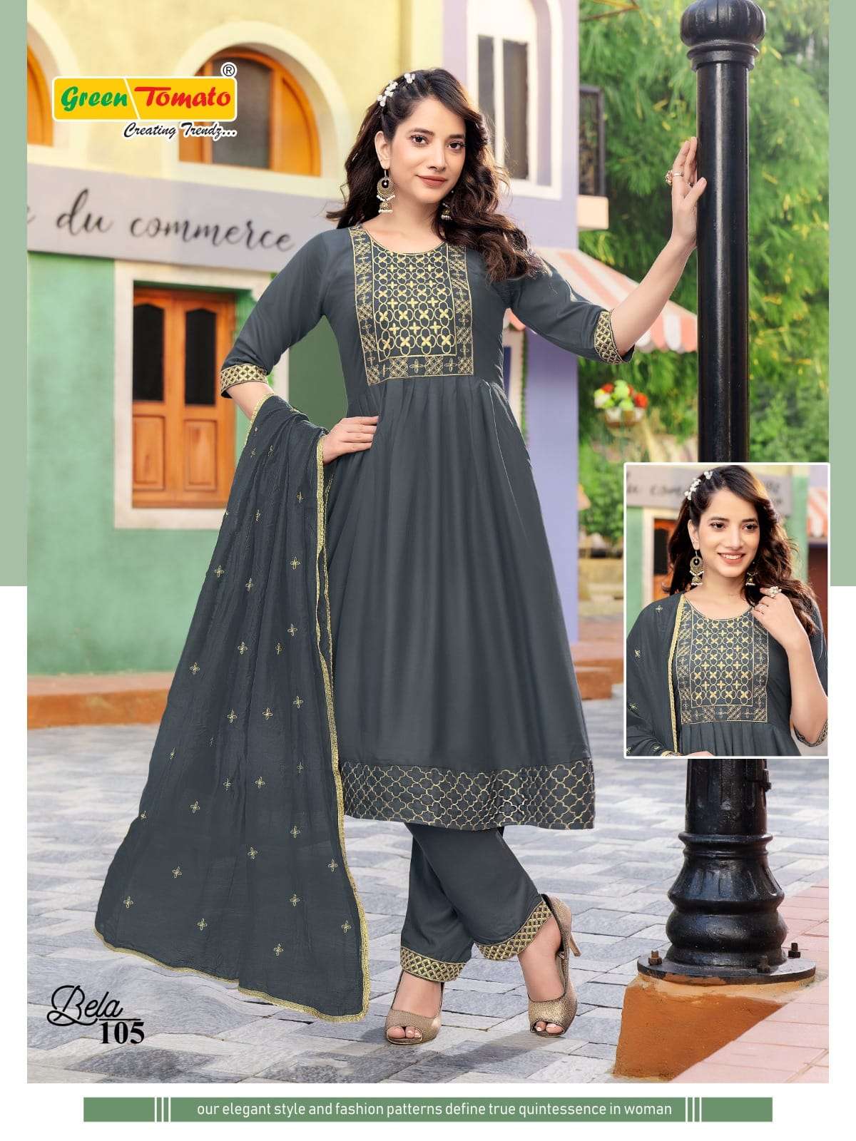 BELA Rayon Nyraa Kurti  Wholesale catalog