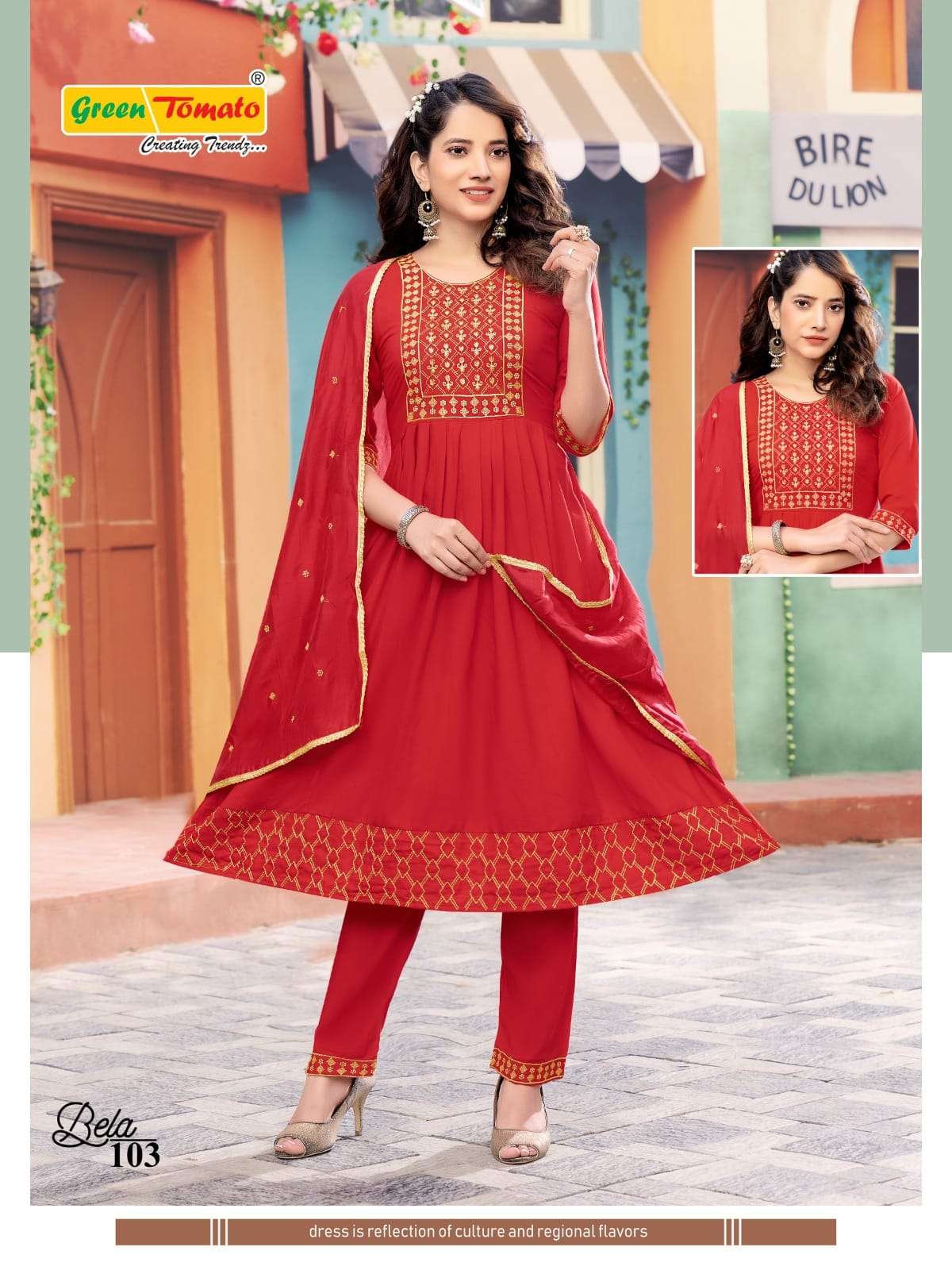 BELA Rayon Nyraa Kurti  Wholesale catalog