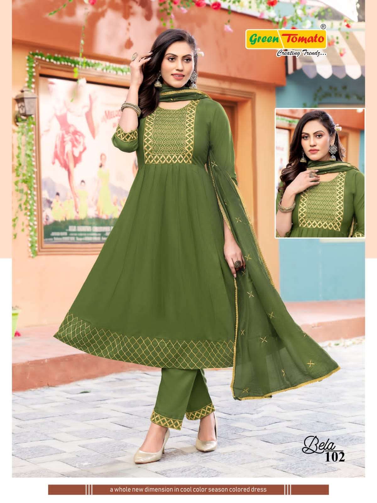 BELA Rayon Nyraa Kurti  Wholesale catalog
