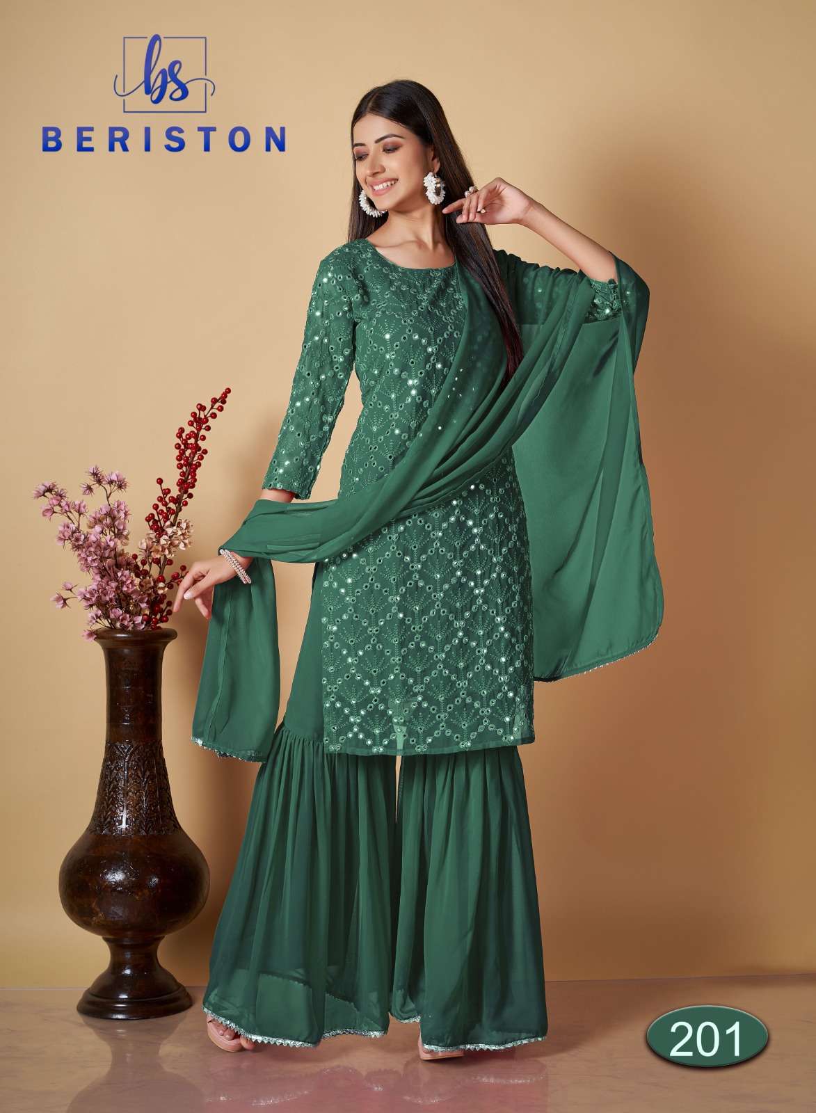Beriston BS Vol 2 Readymade Salwar Suits and Kurtis Wholesale catalog
