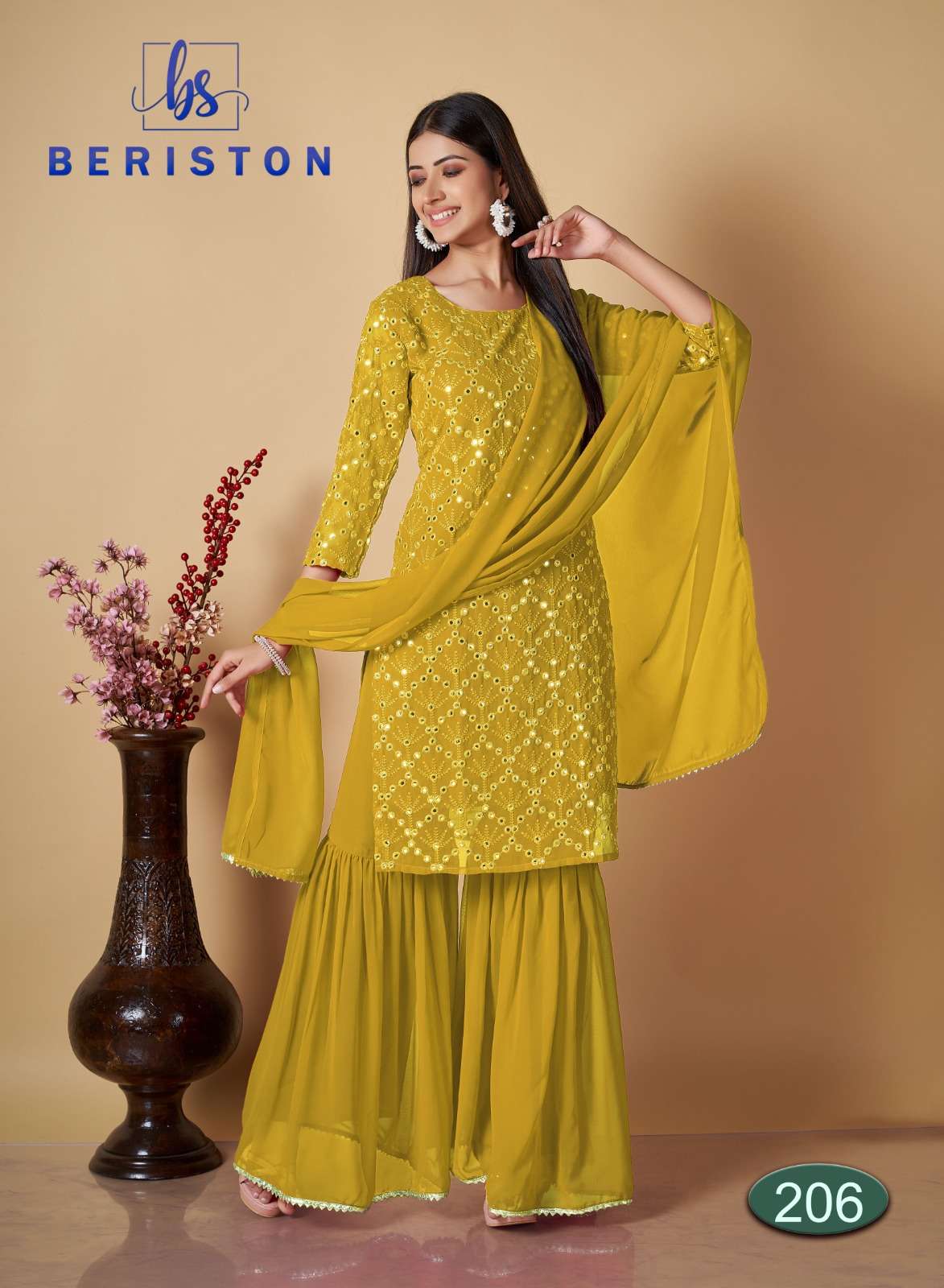 Beriston BS Vol 2 Readymade Salwar Suits and Kurtis Wholesale catalog