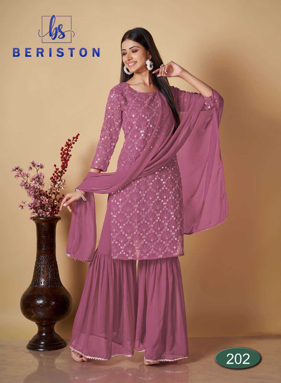 Beriston BS Vol 2 Readymade Salwar Suits and Kurtis Wholesale catalog