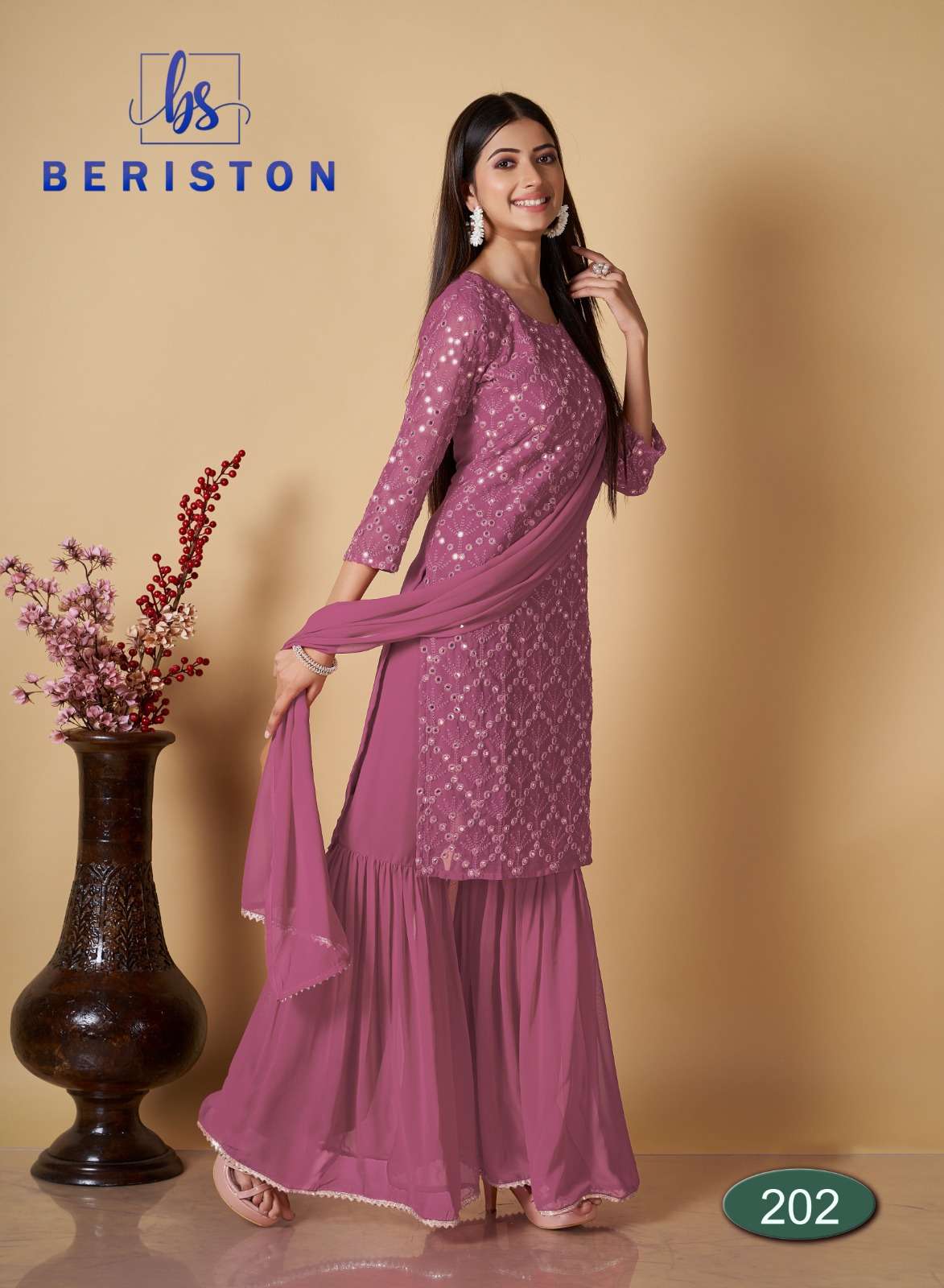 Beriston BS Vol 2 Readymade Salwar Suits and Kurtis Wholesale catalog