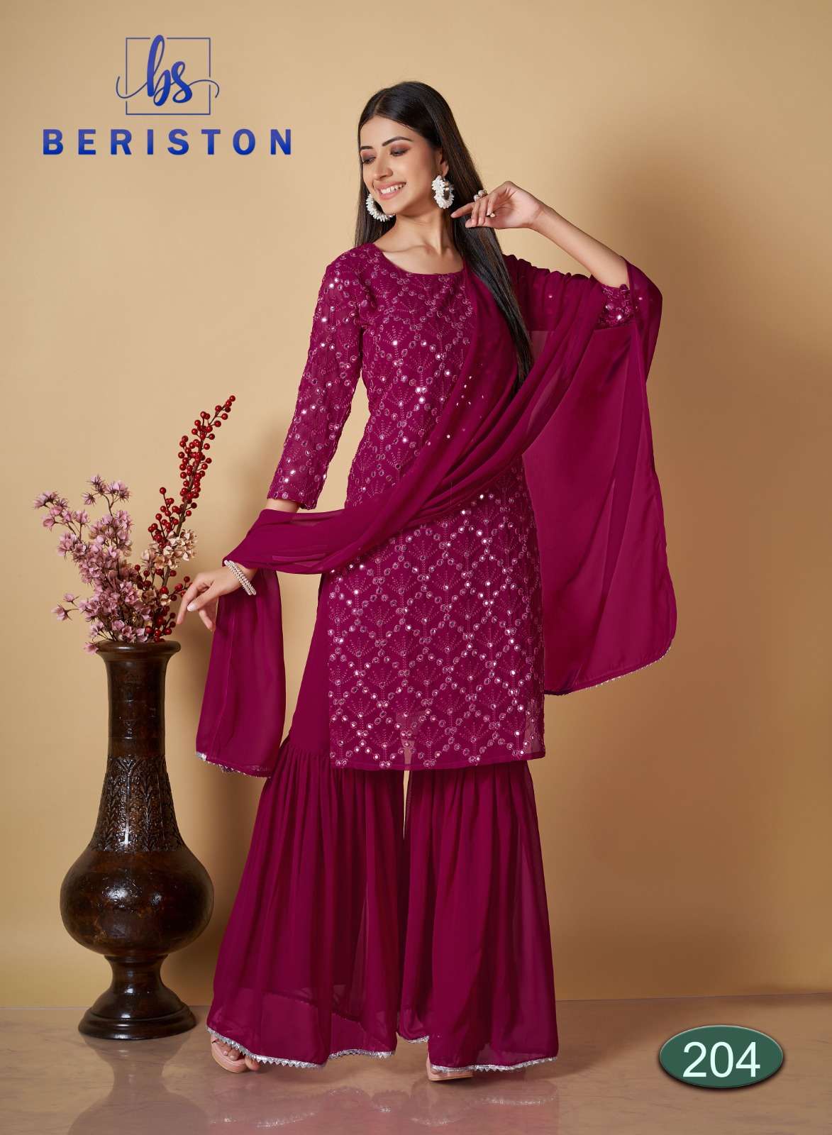 Beriston BS Vol 2 Readymade Salwar Suits and Kurtis Wholesale catalog