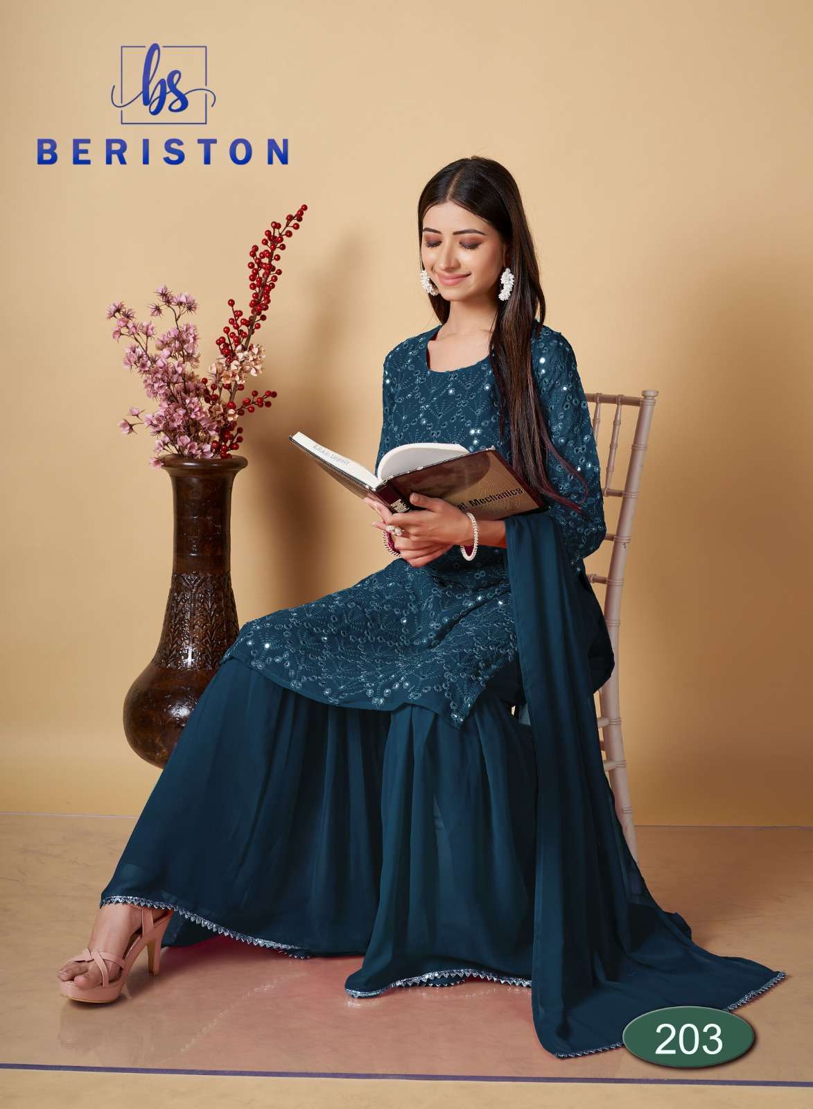 Beriston BS Vol 2 Readymade Salwar Suits and Kurtis Wholesale catalog
