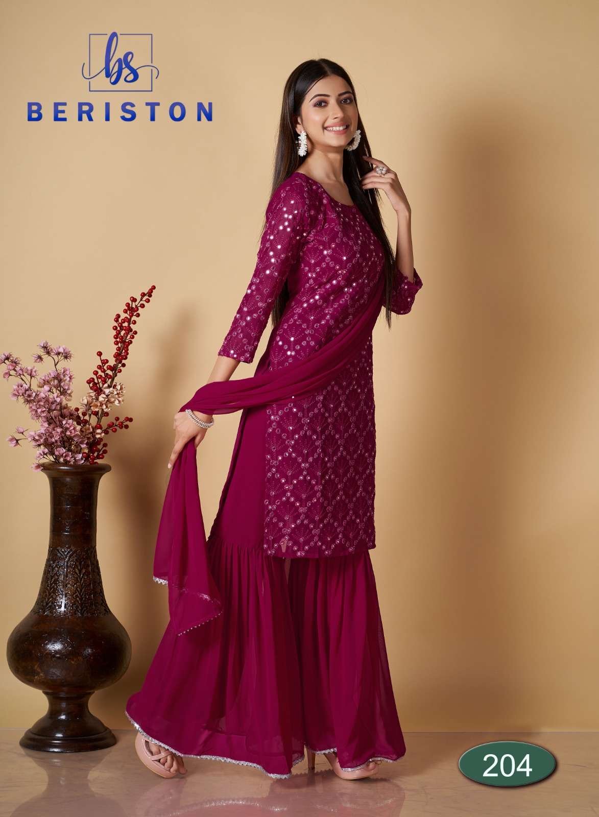 Beriston BS Vol 2 Readymade Salwar Suits and Kurtis Wholesale catalog