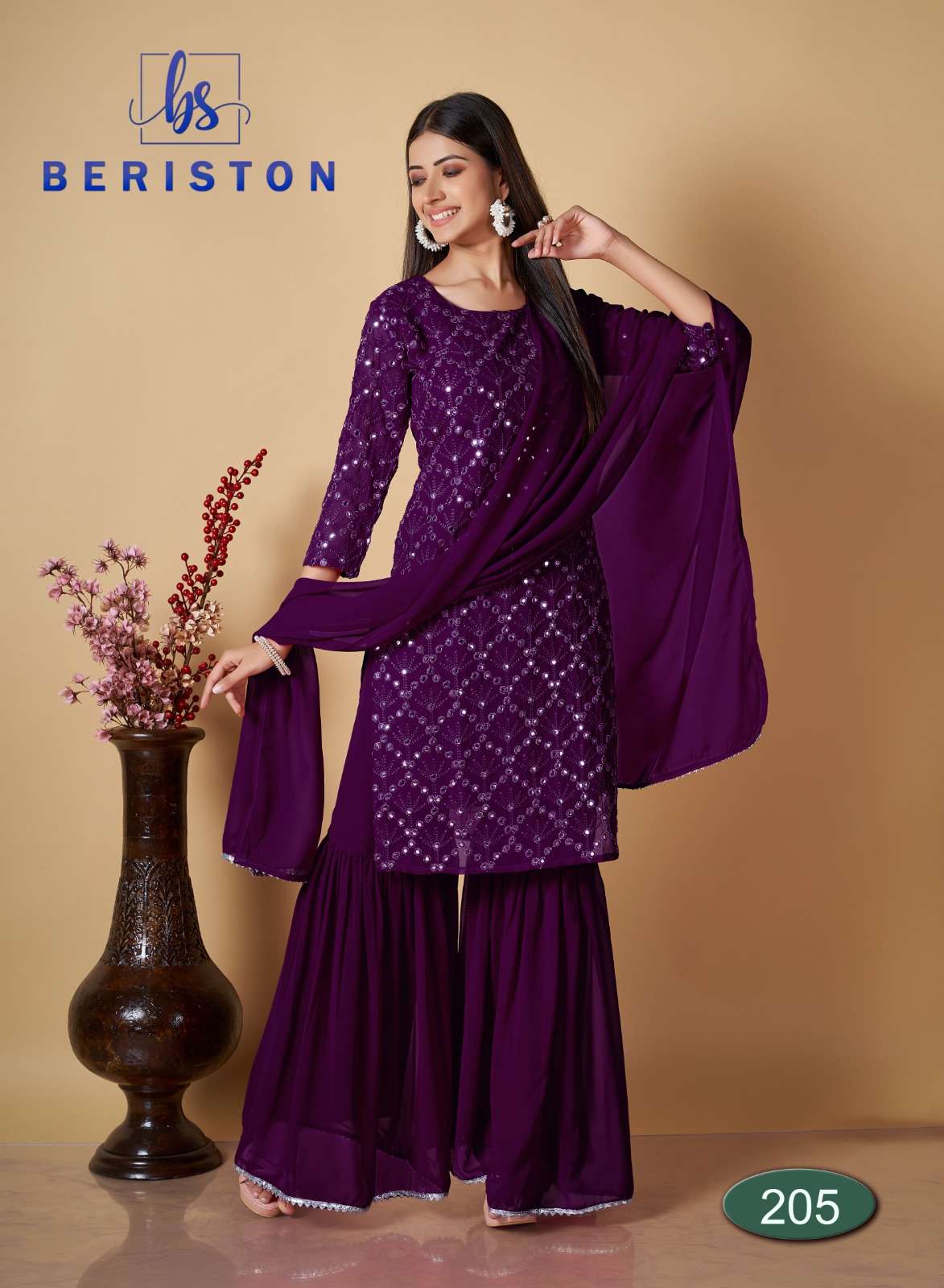 Beriston BS Vol 2 Readymade Salwar Suits and Kurtis Wholesale catalog