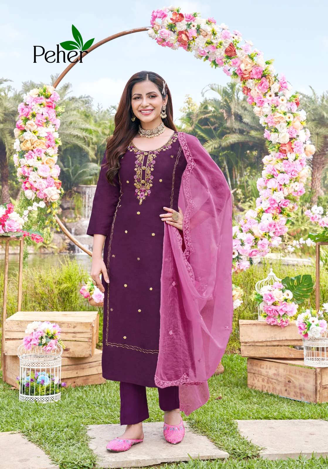 Blossom vol 3 MODAL SILK Kurti Wholesale catalog