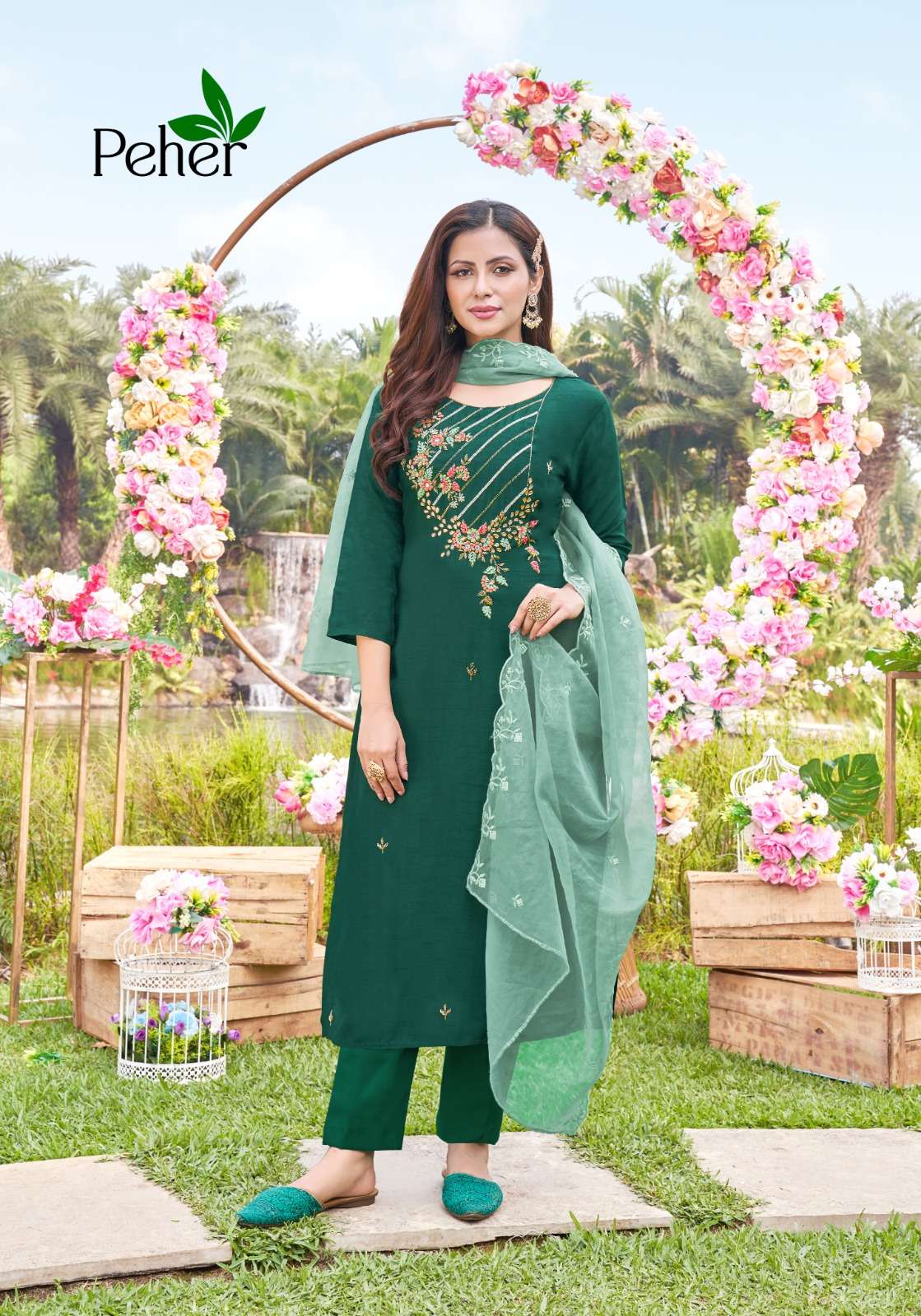 Blossom vol 3 MODAL SILK Kurti Wholesale catalog