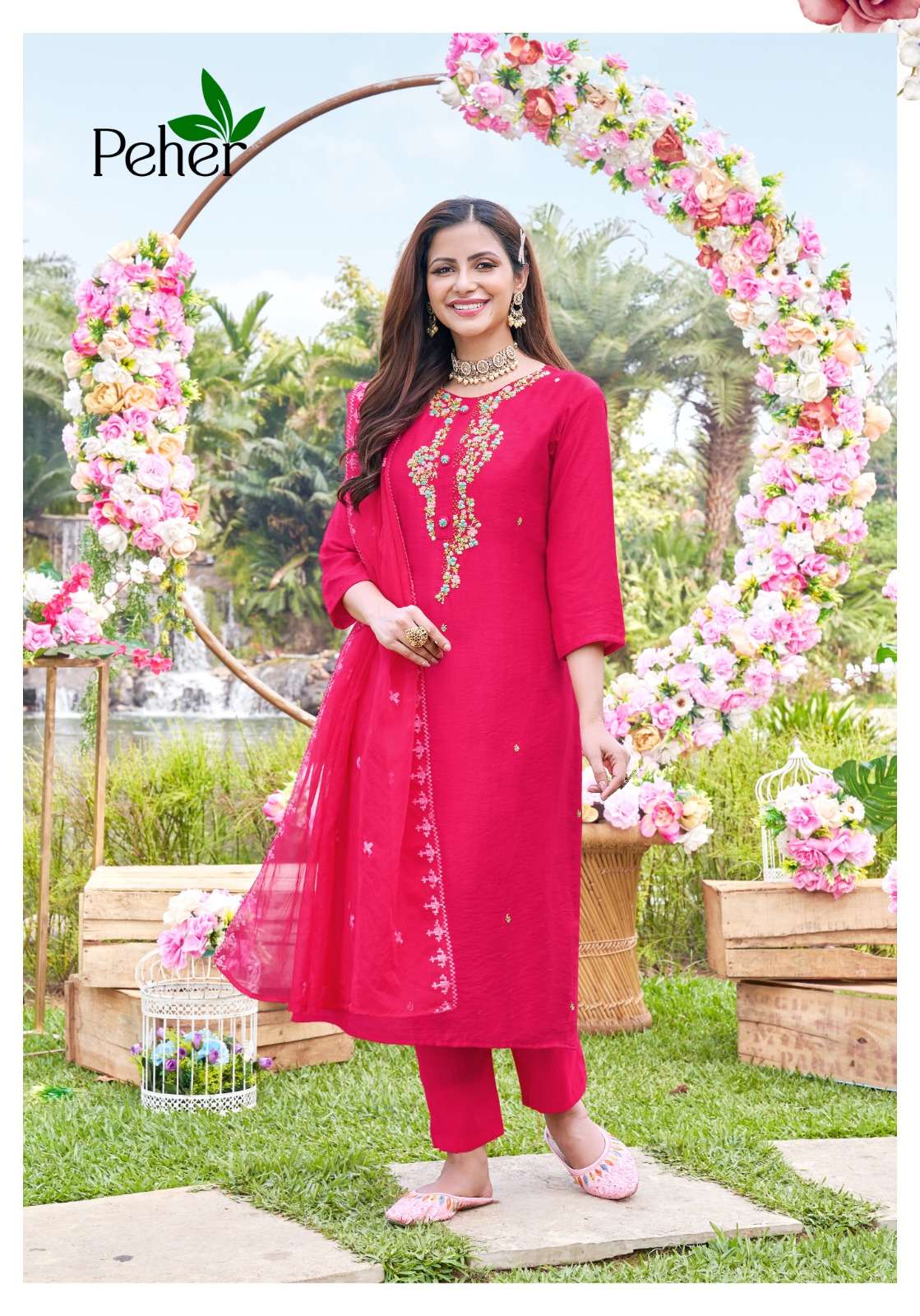 Blossom vol 3 MODAL SILK Kurti Wholesale catalog
