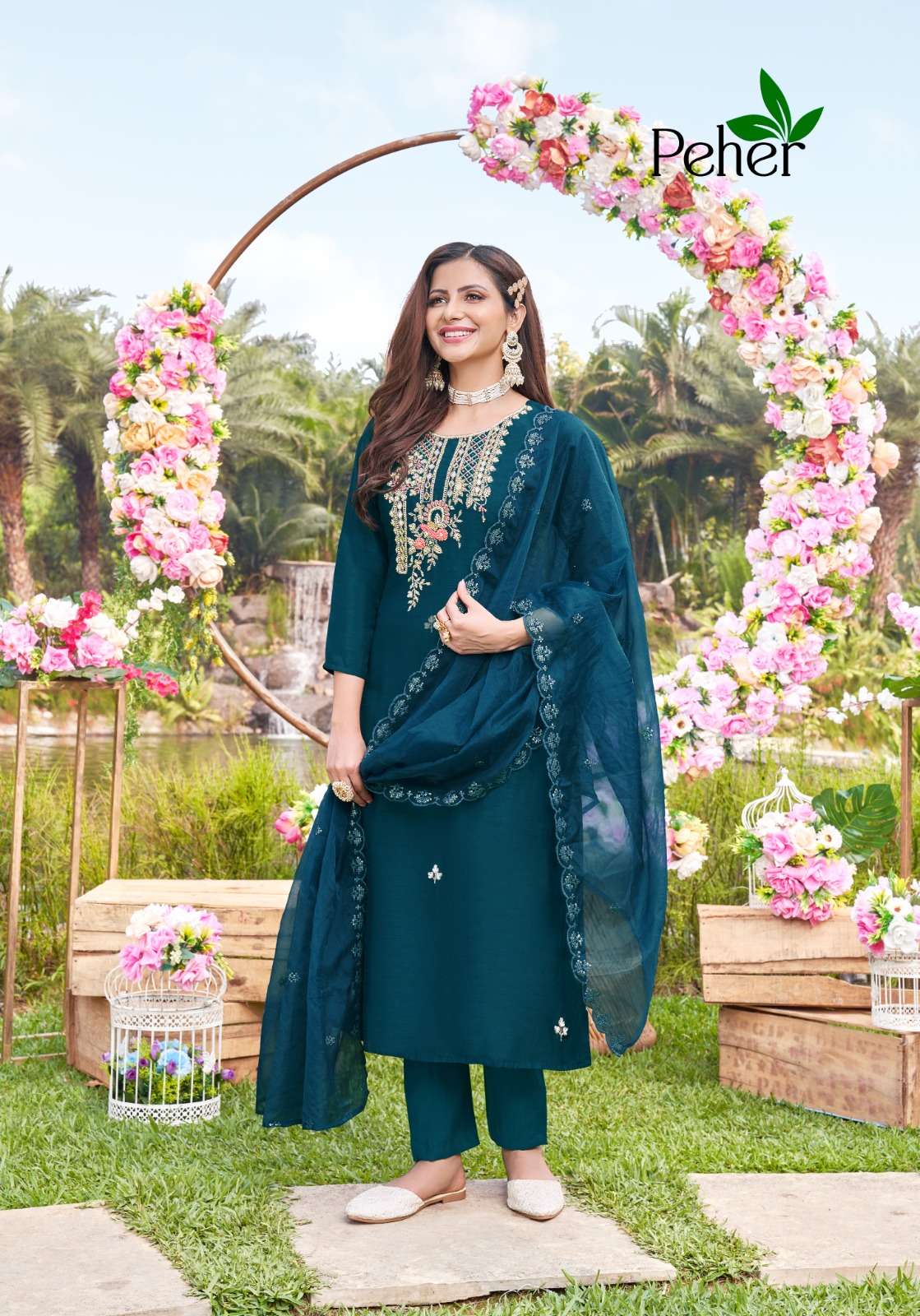 Blossom vol 3 MODAL SILK Kurti Wholesale catalog