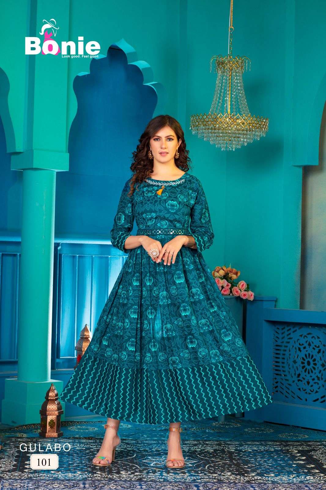 BONIE GULABO  RAYON 14 KG Kurti Wholesale catalog