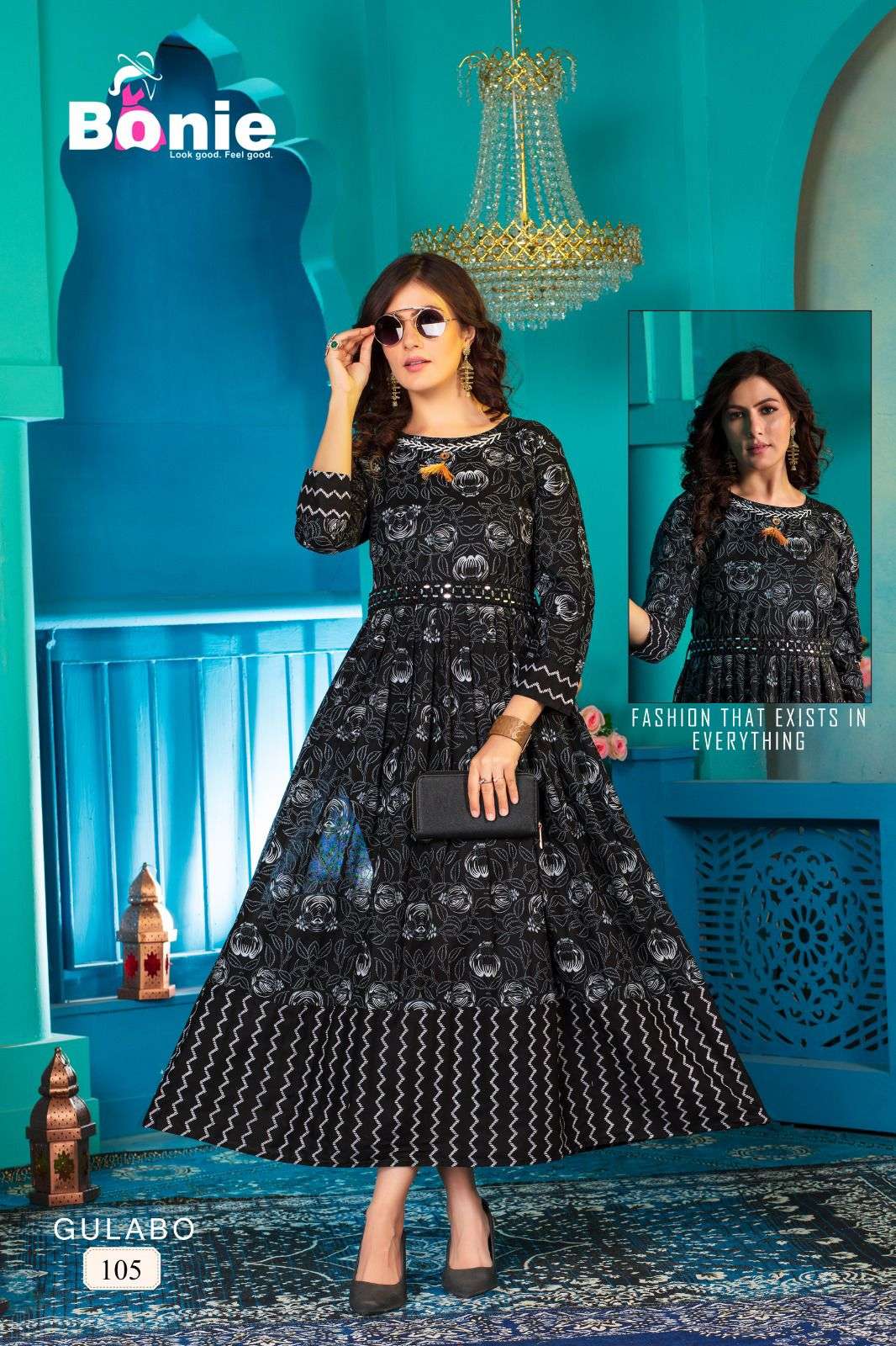 BONIE GULABO  RAYON 14 KG Kurti Wholesale catalog
