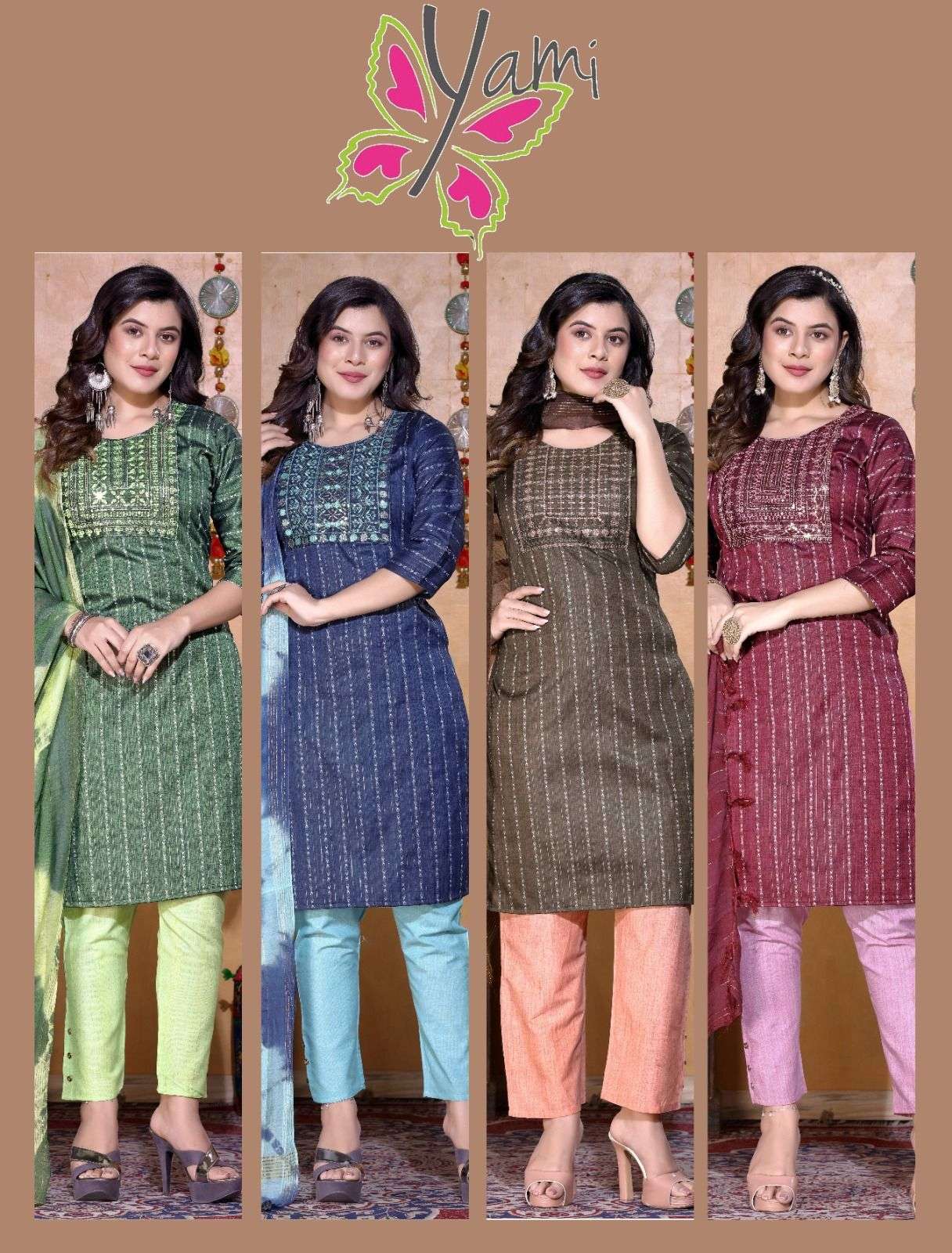 Clb Yami Rayon Dobby Kurti Wholesale catalog