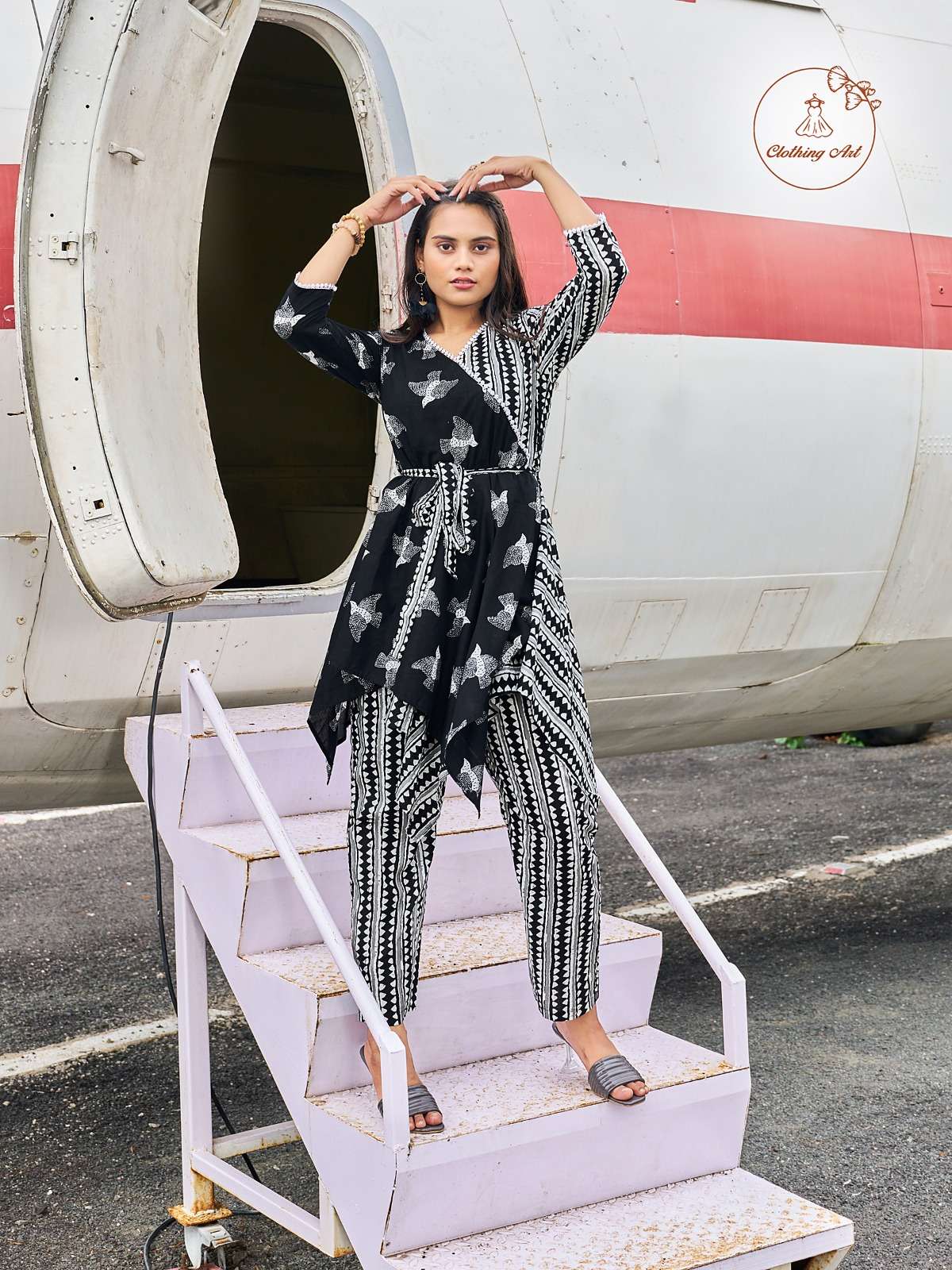 CLOTHING ART COCKTAIL VOL-1 CO-ORD SET COTTON PRINT  Kurti Wholesale catalog