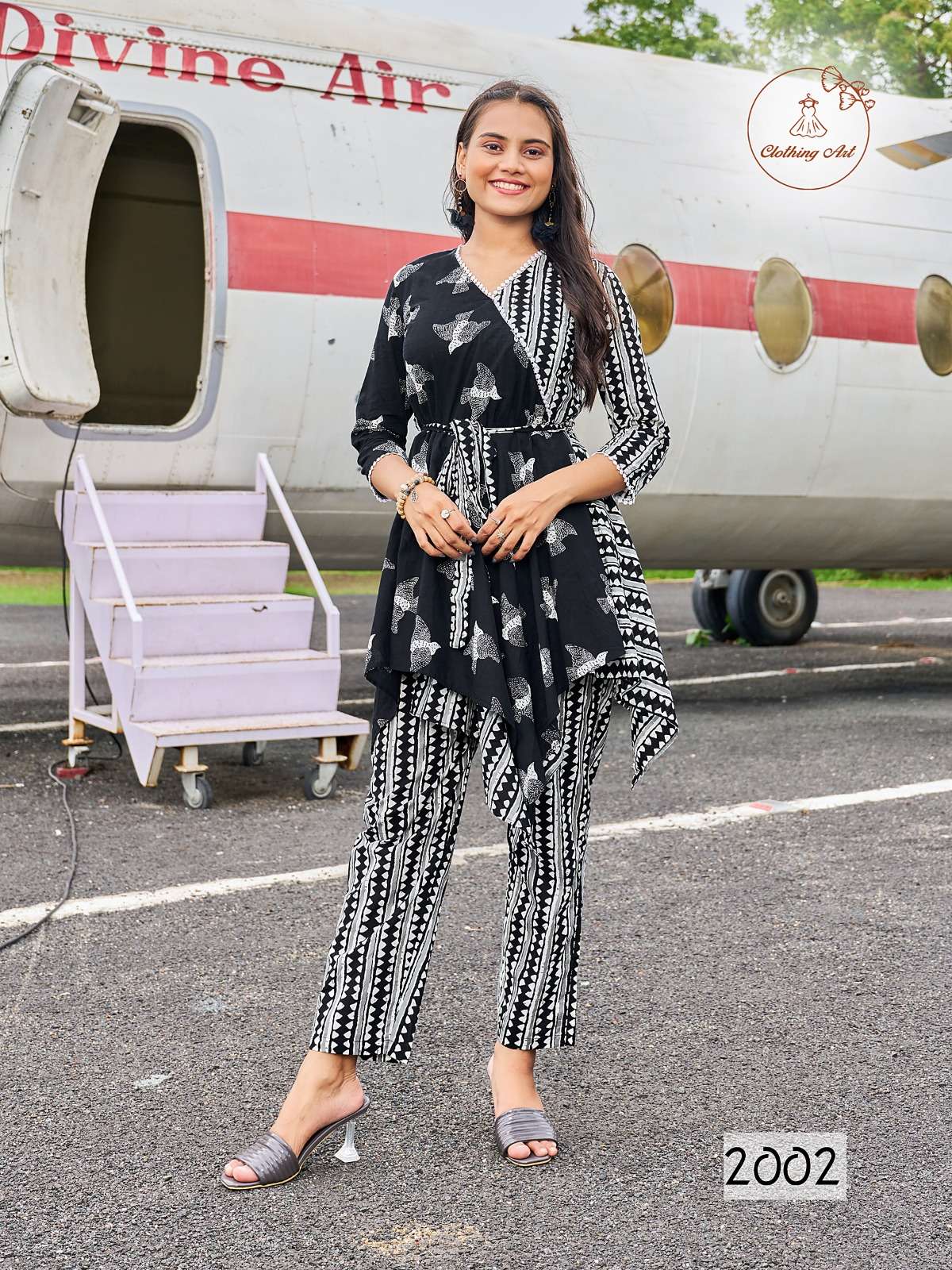 CLOTHING ART COCKTAIL VOL-1 CO-ORD SET COTTON PRINT  Kurti Wholesale catalog
