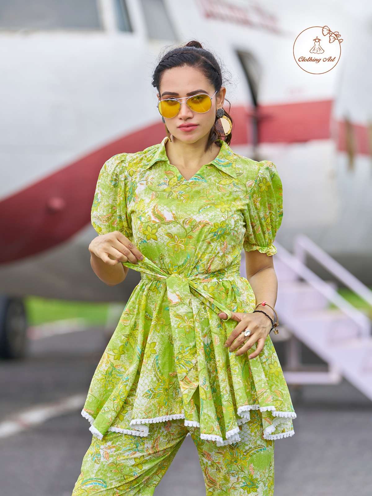 CLOTHING ART COCKTAIL VOL-1 CO-ORD SET COTTON PRINT  Kurti Wholesale catalog